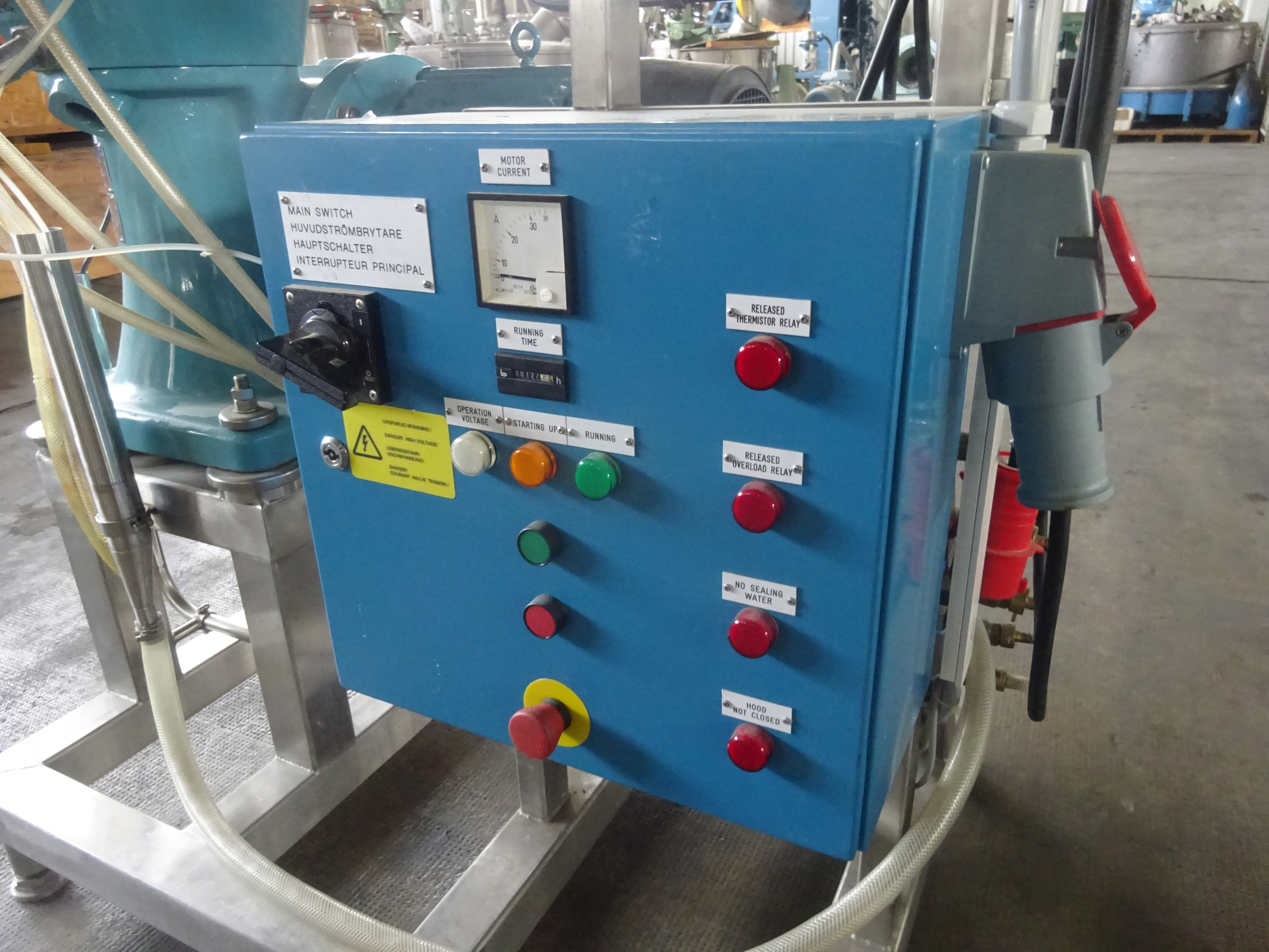 Stainless Steel 316L Alfa Laval BTPX 205SGD-34CDP Centrifuge-Disc Bowl - IPP# 239356