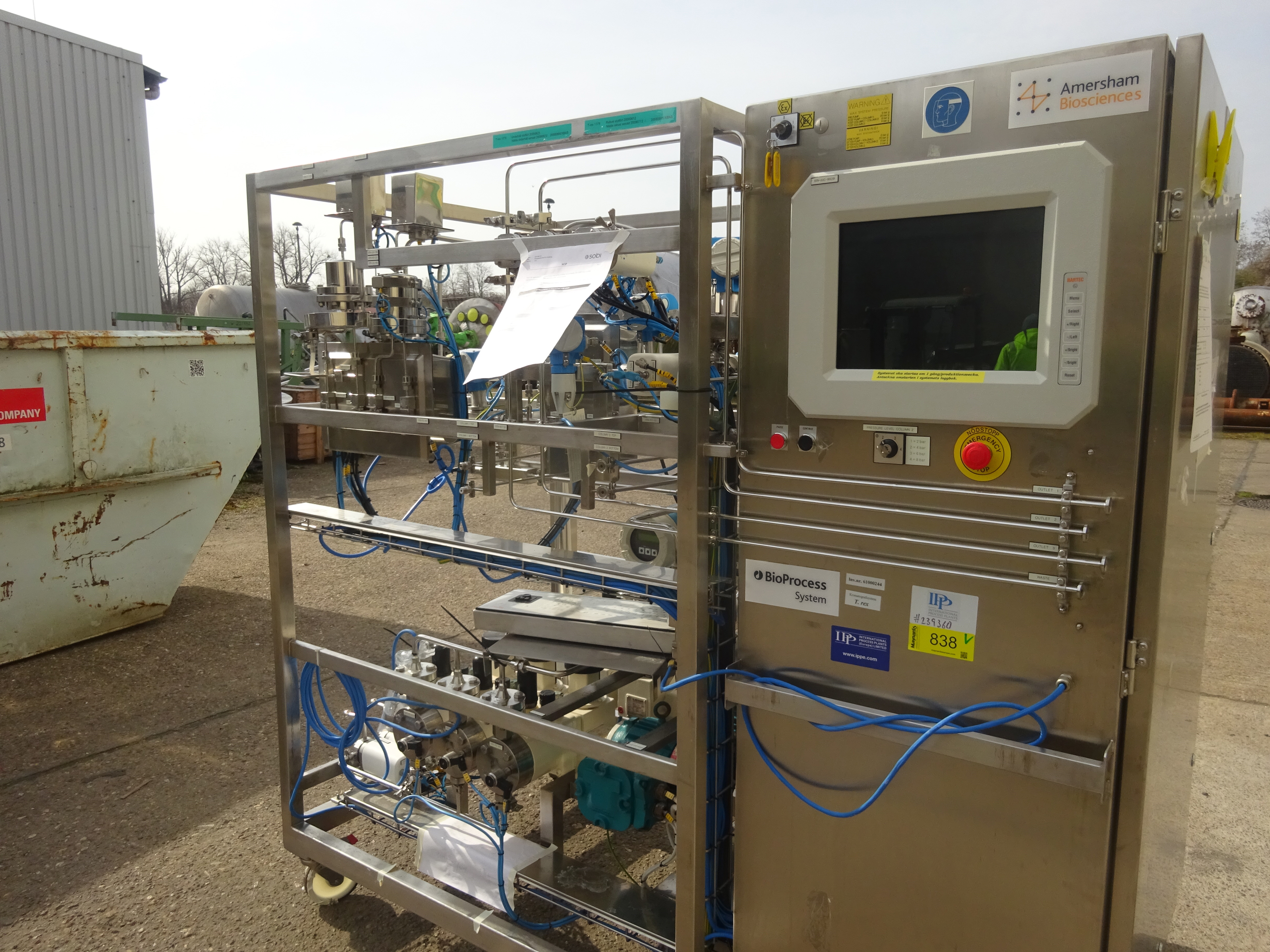 Stainless Steel 316 Amersham Bioscience/GE  Column - IPP# 239360