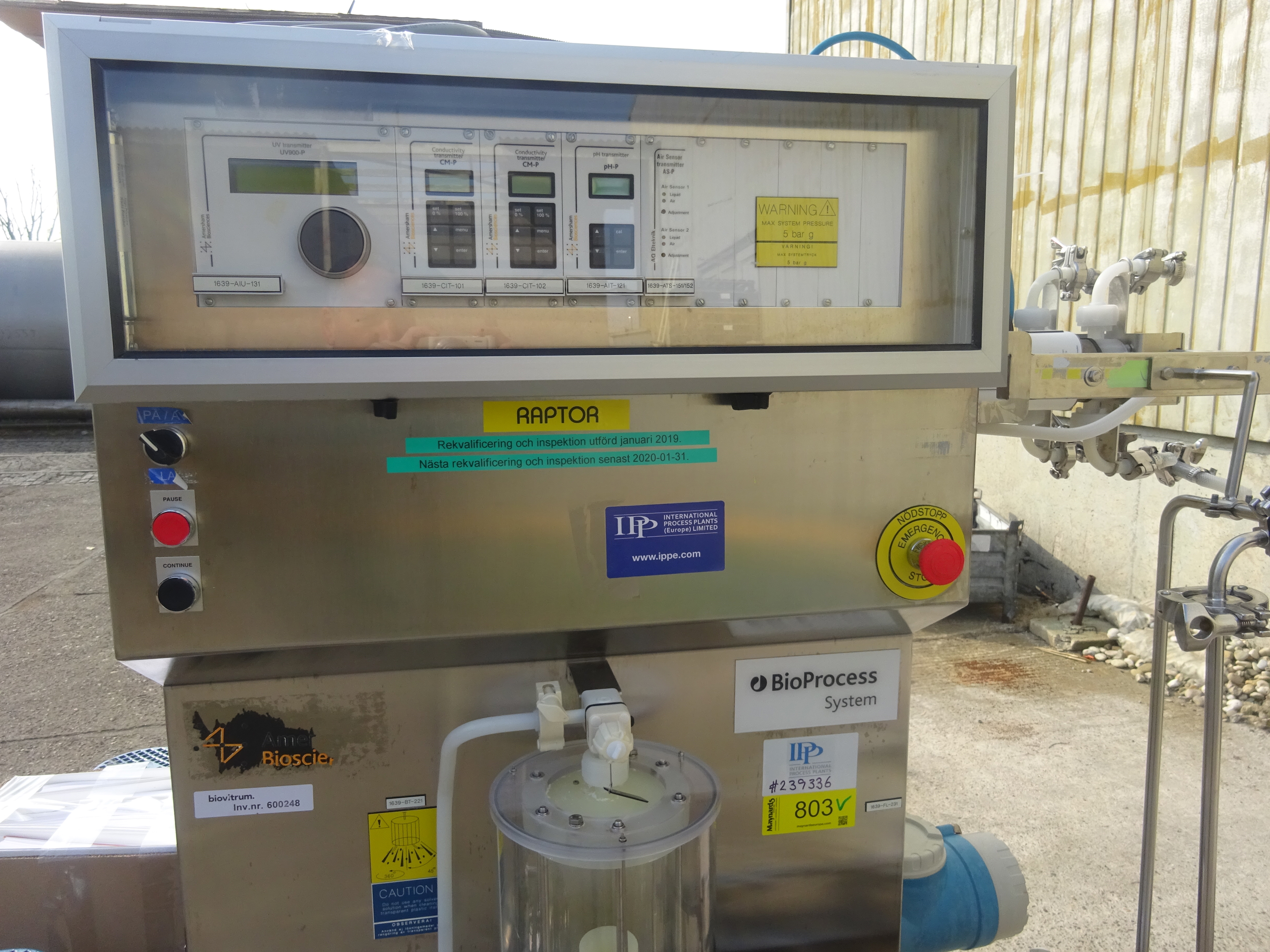 Stainless Steel 316 Column - IPP# 239336