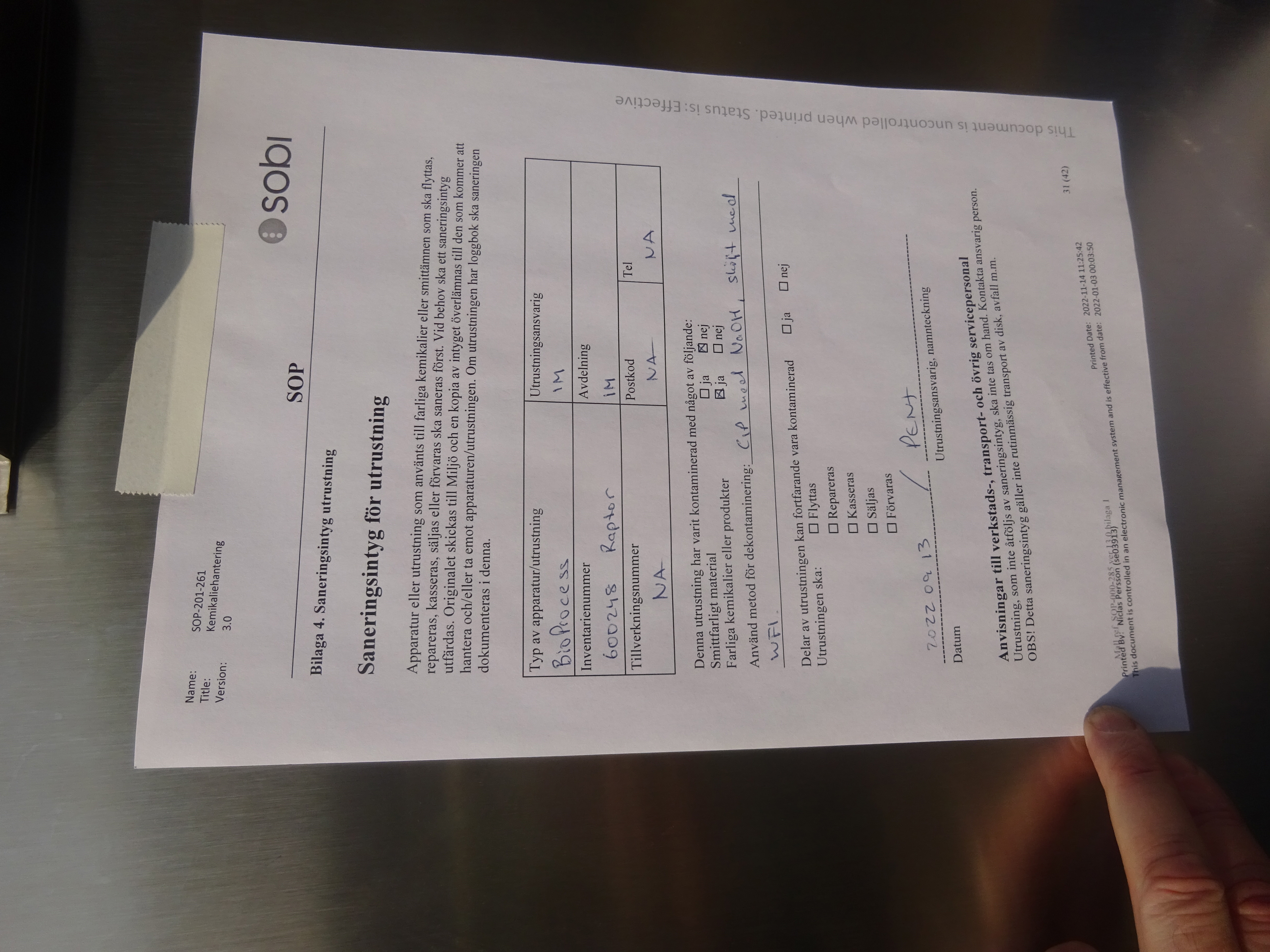 Stainless Steel 316 Column - IPP# 239336