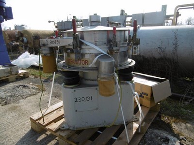  Separators Screener  Stainless Steel 316 For Sale - IPP# 230191