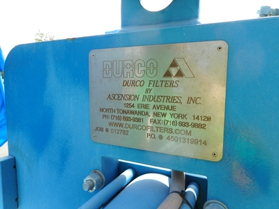 304 Stainless Steel Durco EP470/32-25 Filter Press - IPP# 230398