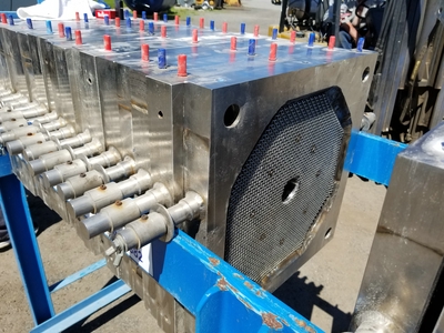 304 Stainless Steel Durco EP470/32-25 Filter Press - IPP# 230398