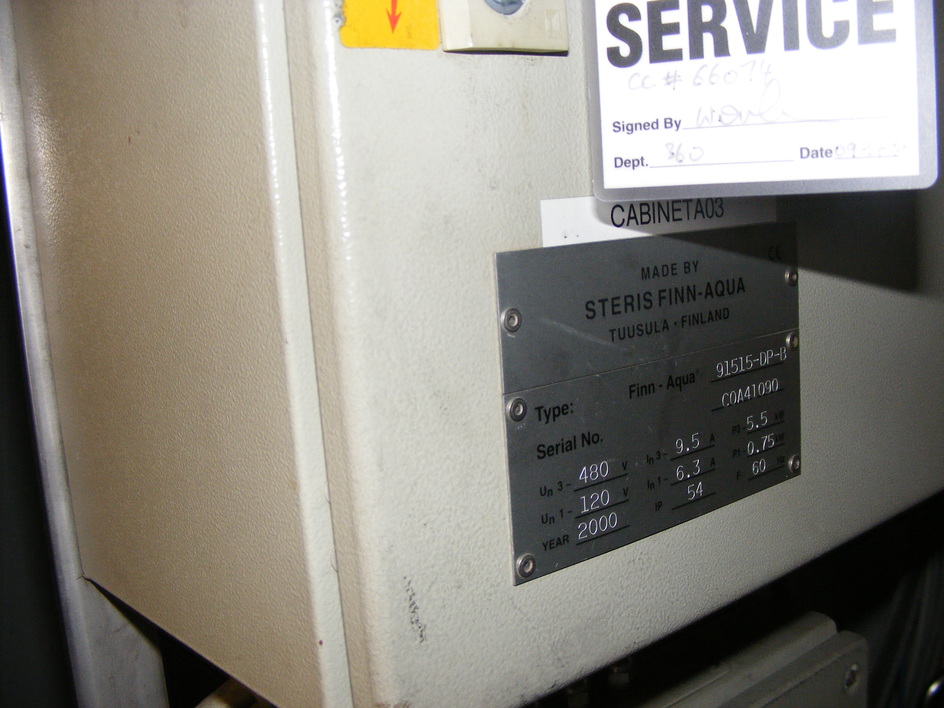   Autoclave 2.3 m3 (80 ft3)  For Sale - IPP# 230691