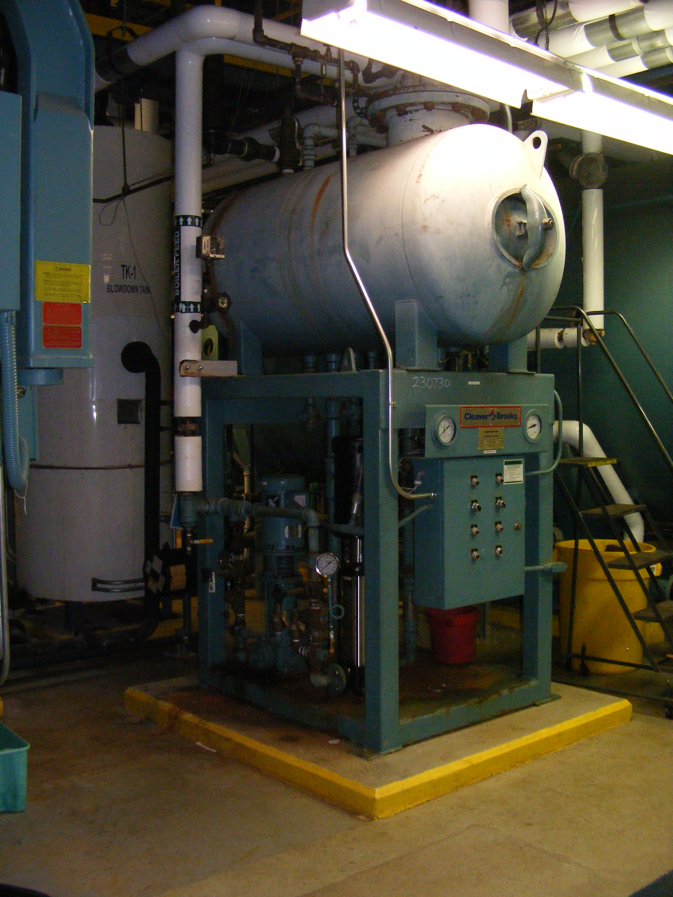  Steam Boiler 3,175 kg/h (7,000 lb/h)  For Sale - IPP# 230730