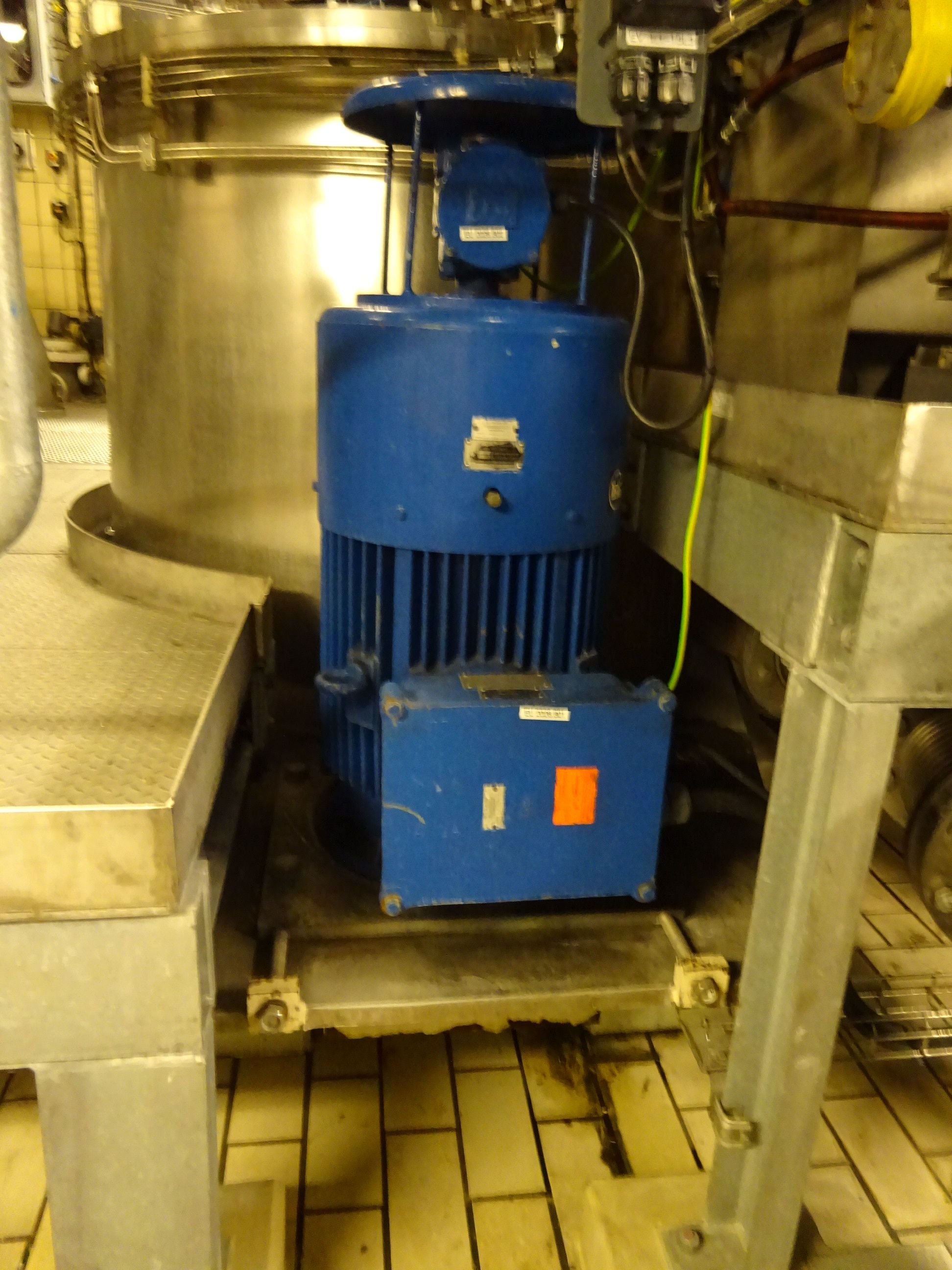 Stainless Steel 316 Krauss Maffei VZO 125/3.2 Manual Discharge-Top Centrifuge-Basket - IPP# 231009