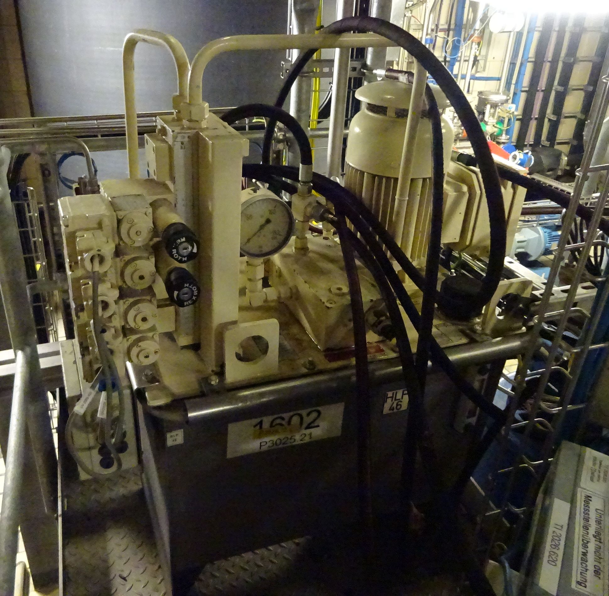 Stainless Steel 316 Krauss Maffei VZO 125/3.2 Manual Discharge-Top Centrifuge-Basket - IPP# 231009