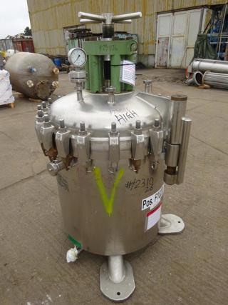 Stainless Steel Austenitic Pressure Leaf Filter