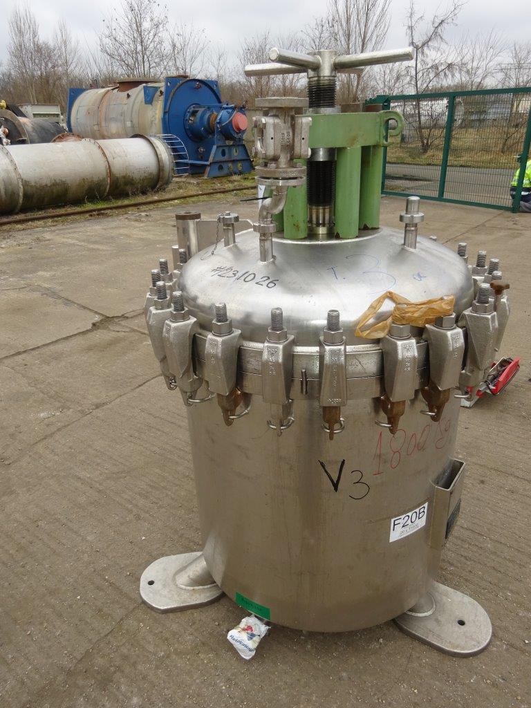  Pressure Leaf Filter 9.5 m² (102.3 ft²) Stainless Steel Austenitic For Sale - IPP# 231026