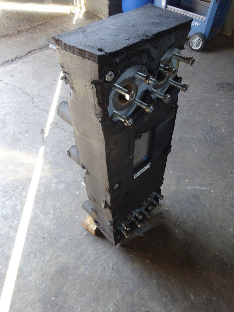  Plate and Frame Heat Exchanger 6.1 m² (65.7 ft²) Stainless Steel 316 For Sale - IPP# 231143