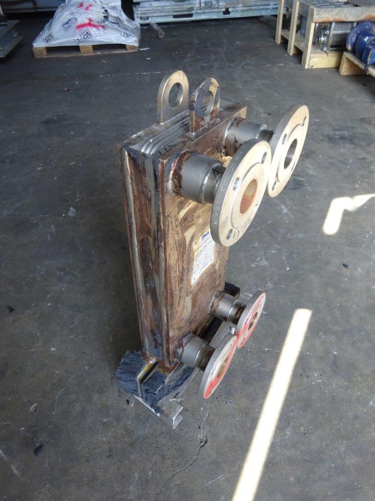  Plate and Frame Heat Exchanger 1.9 m² (20.5 ft²) Stainless Steel 316 For Sale - IPP# 231144
