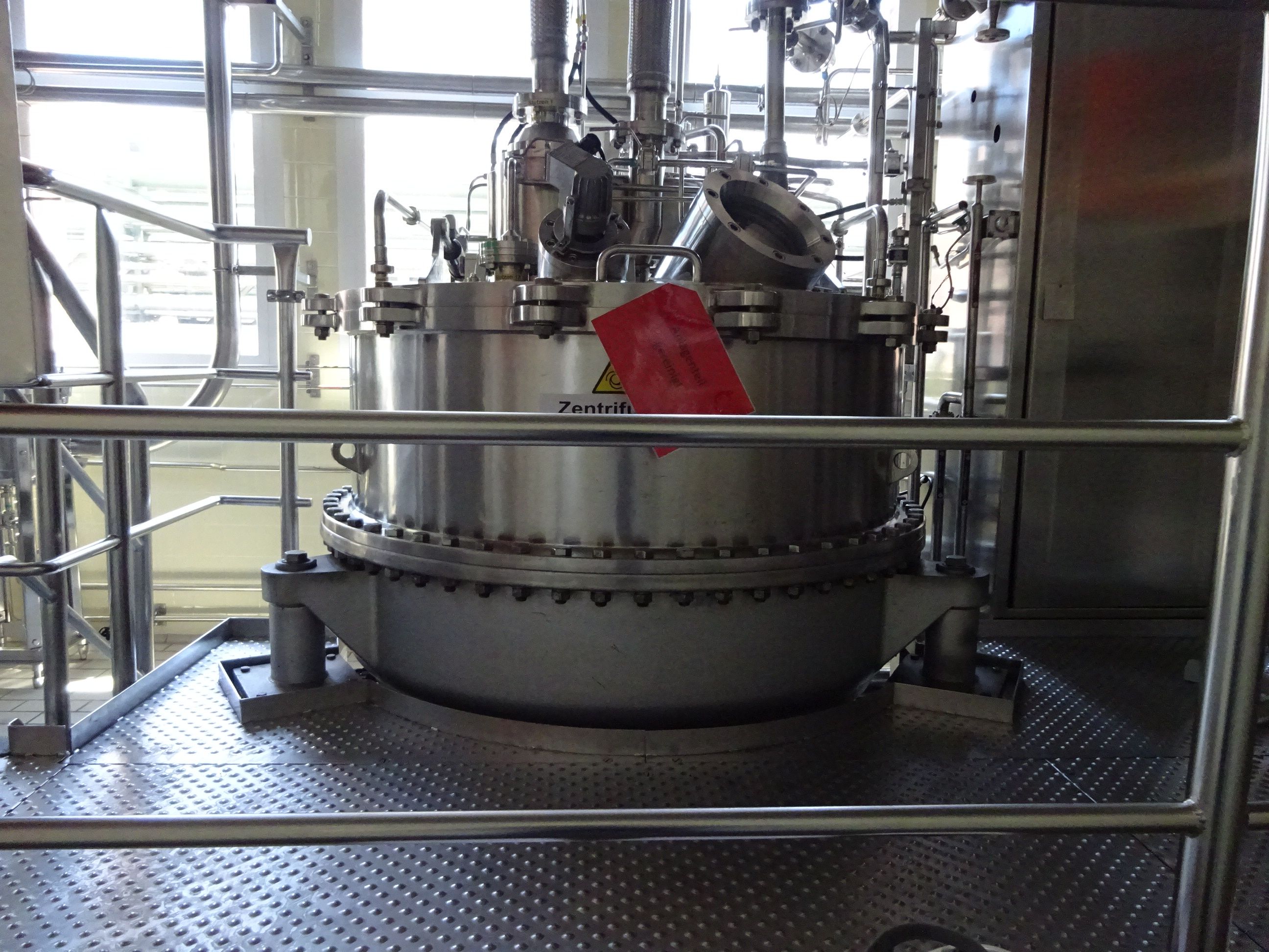  Manual Discharge-Top Centrifuge-Basket 1,250 mm (49.2 in) Stainless Steel 316 For Sale - IPP# 231133