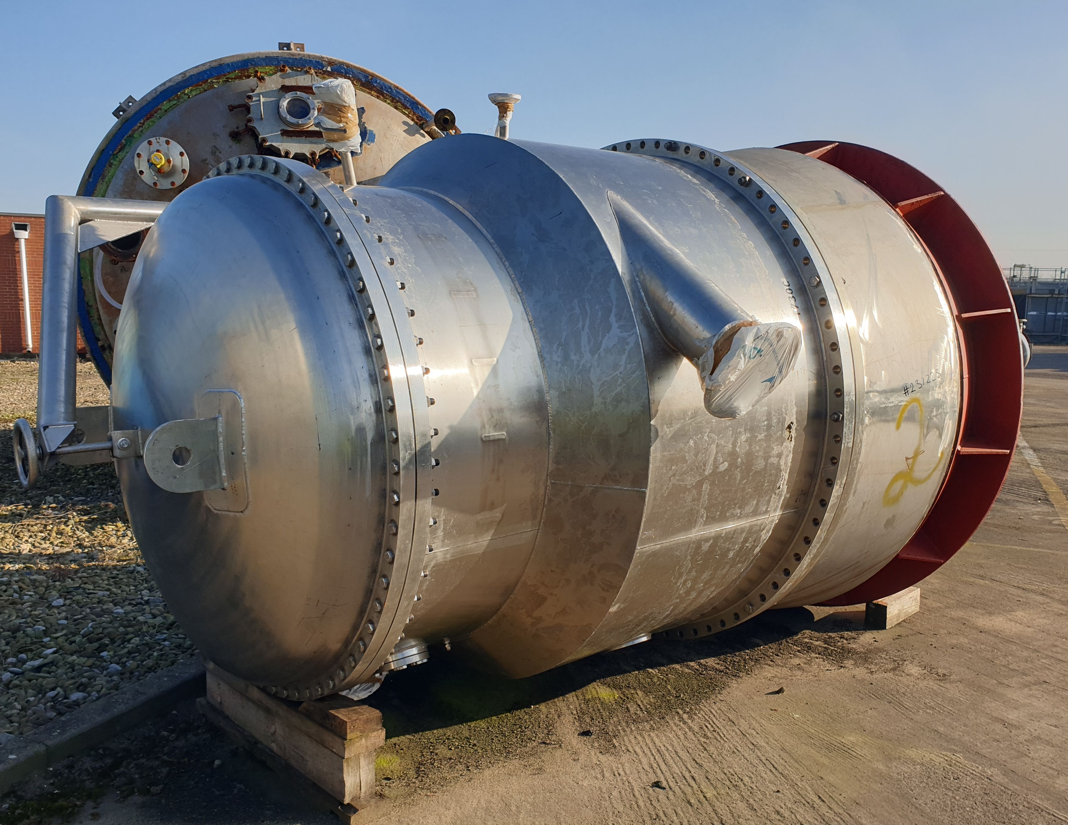   Dryer- Nauta / Conical 10,000 L (2,642 gallons) Stainless Steel 316 For Sale - IPP# 231223