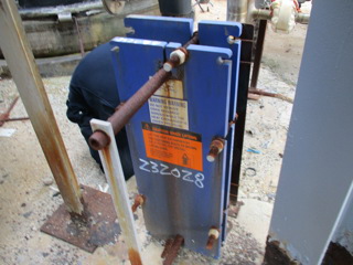 Stainless Steel 316 Alfa Laval 16-FG Plate and Frame Heat Exchanger