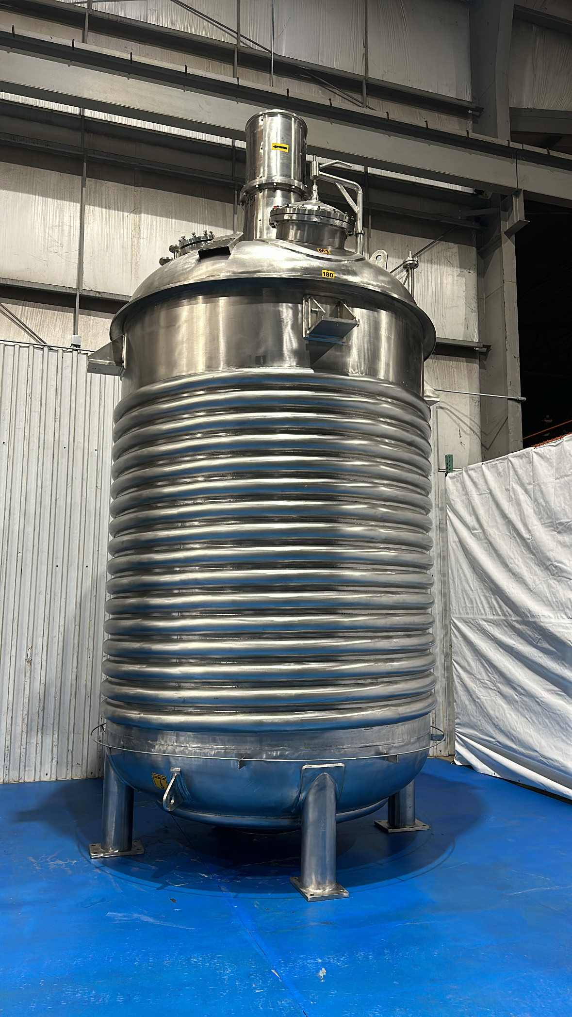 New Reactor Batch-Type Agitated Stainless Steel 316L by Gale Process Solutions - IPP# 232498