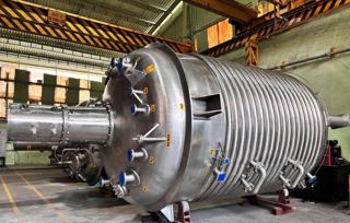 New Reactor Batch-Type Agitated Stainless Steel 316L by Gale Process Solutions