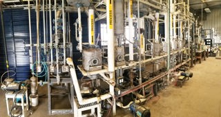 Stainless Steel 316  Wiped/Thin Film Evaporator