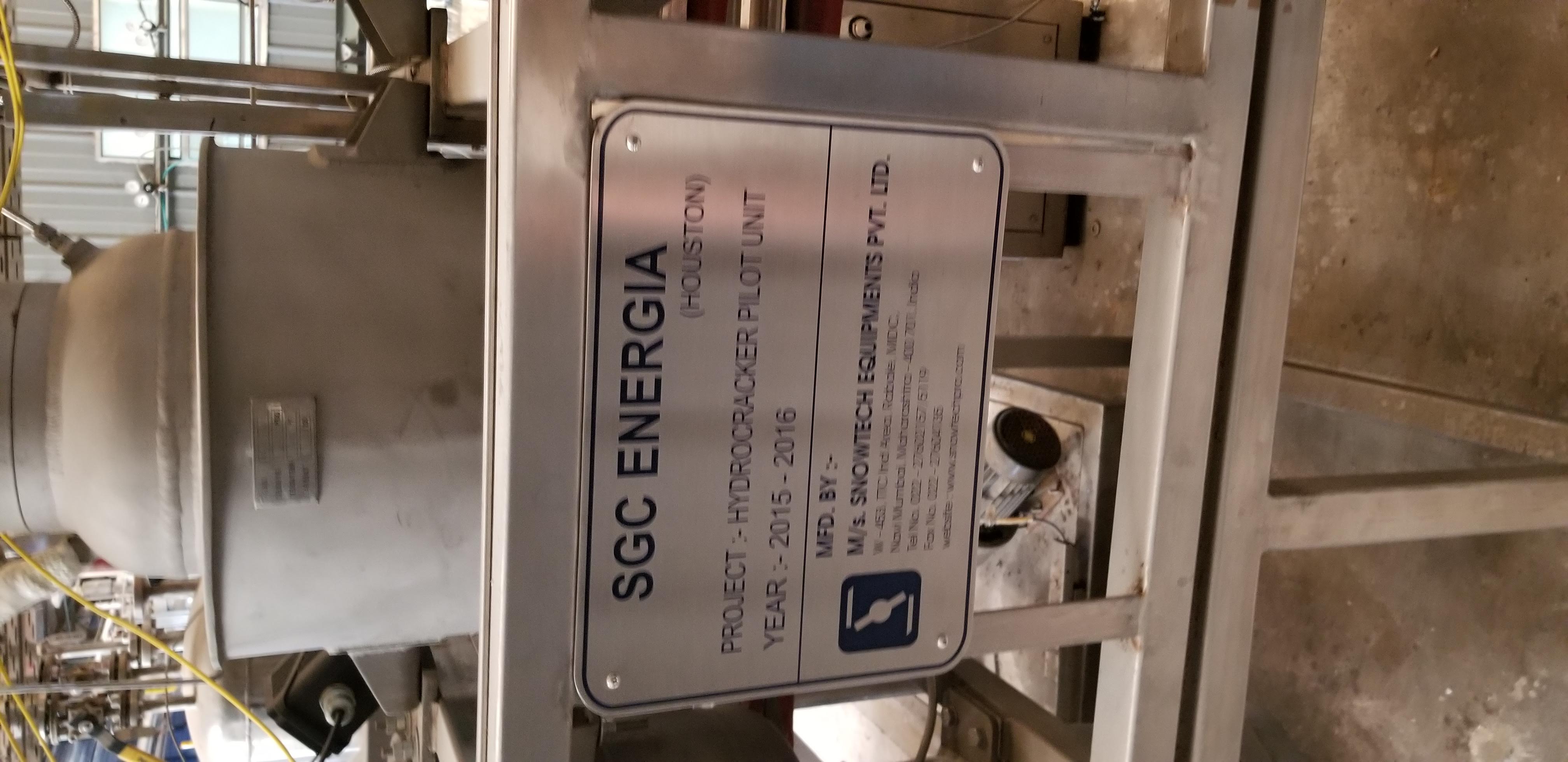  Tubular Reactor  Stainless Steel 316 For Sale - IPP# 232538