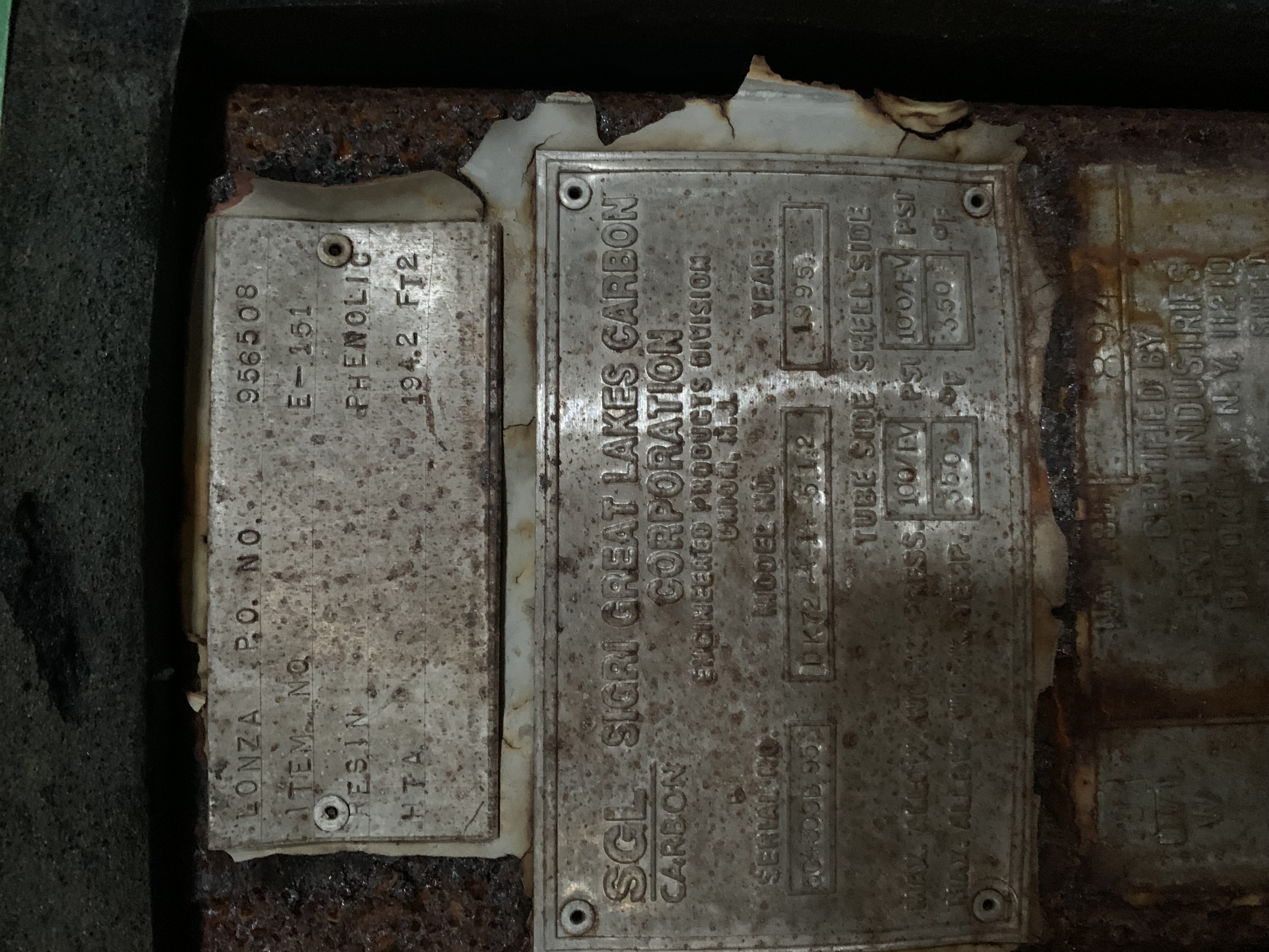 Graphite Block Heat Exchanger - IPP# 233015