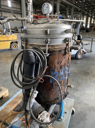Stainless Steel 316 Sparkler 18 D 12 Pressure Leaf Filter
