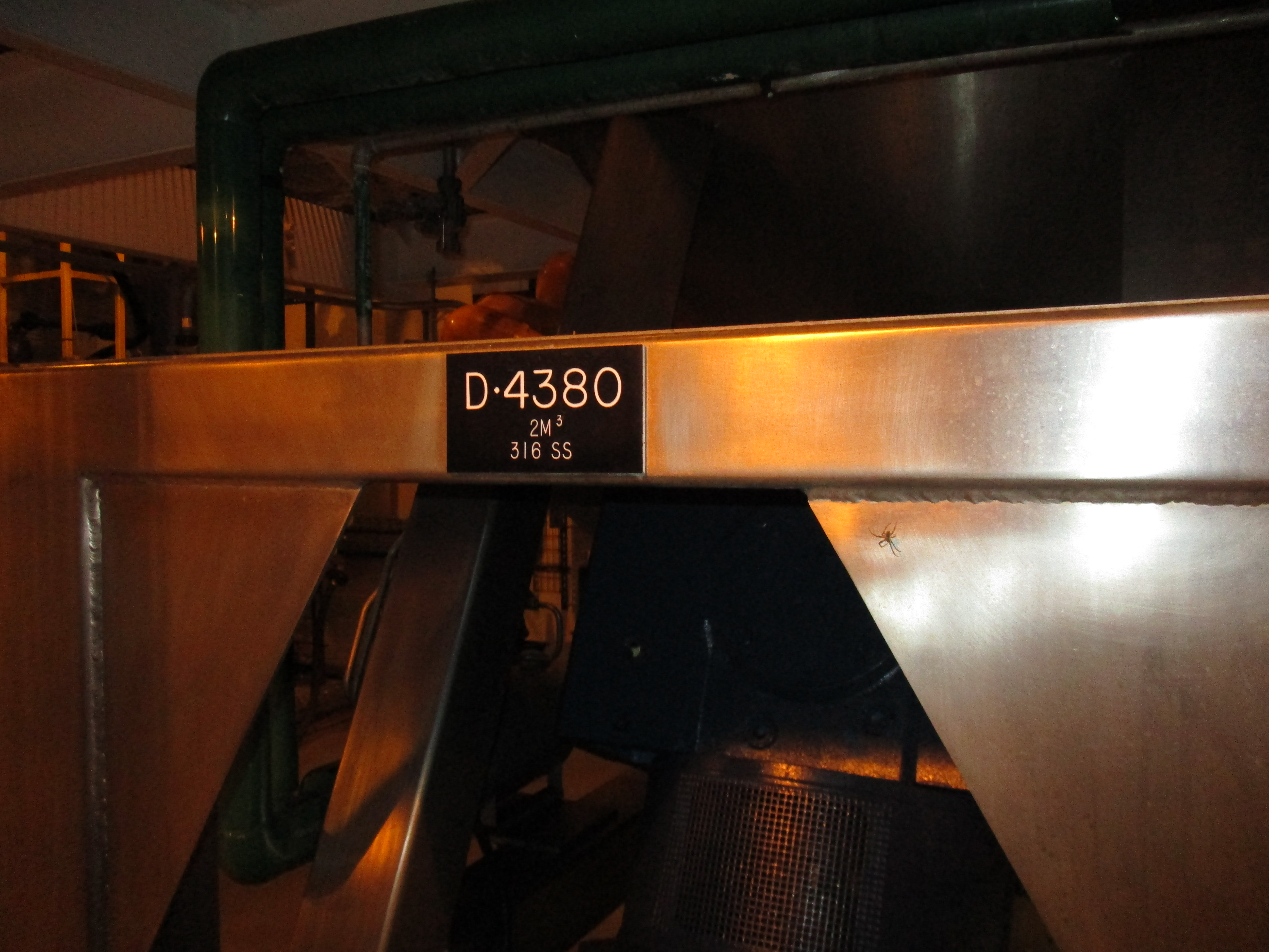 Stainless Steel 316L Rosenmund AG CH-4410 Liestal, # RKT-2000-109-97 Dryer-Spherical - IPP# 233215