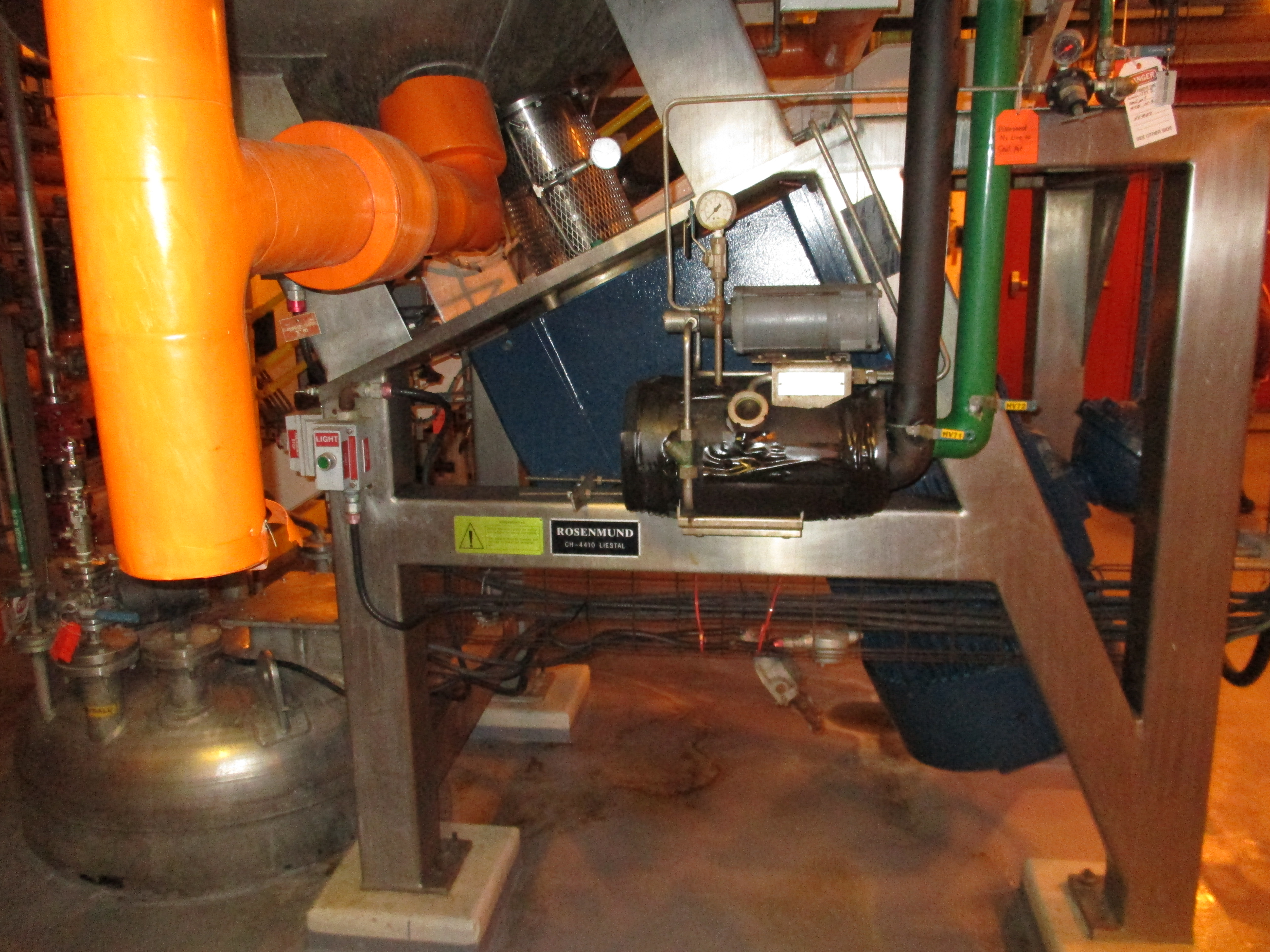 Stainless Steel 316L Rosenmund AG CH-4410 Liestal, # RKT-2000-109-98 Dryer-Spherical - IPP# 233216
