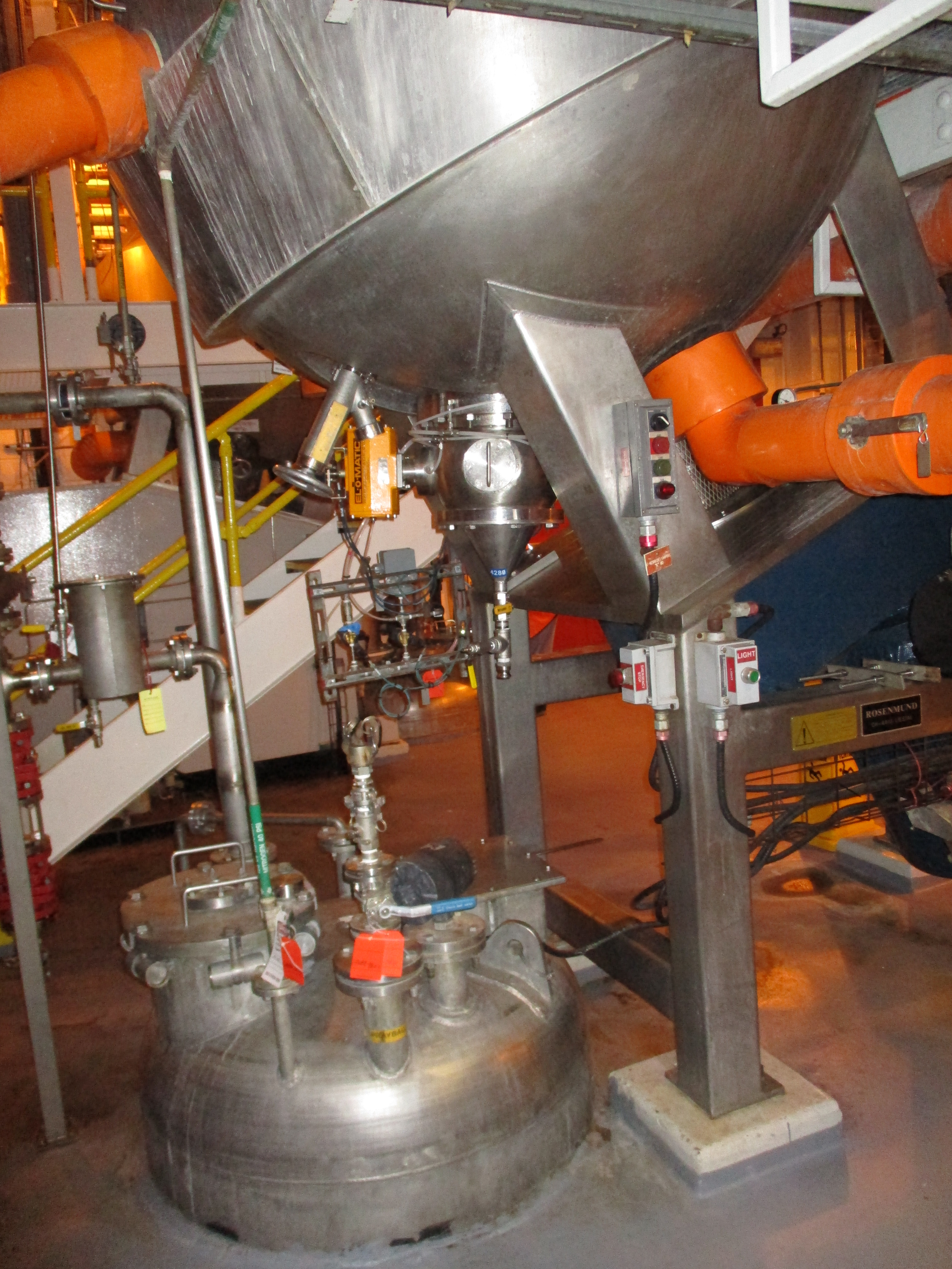 Stainless Steel 316L Rosenmund AG CH-4410 Liestal, # RKT-2000-109-98 Dryer-Spherical - IPP# 233216