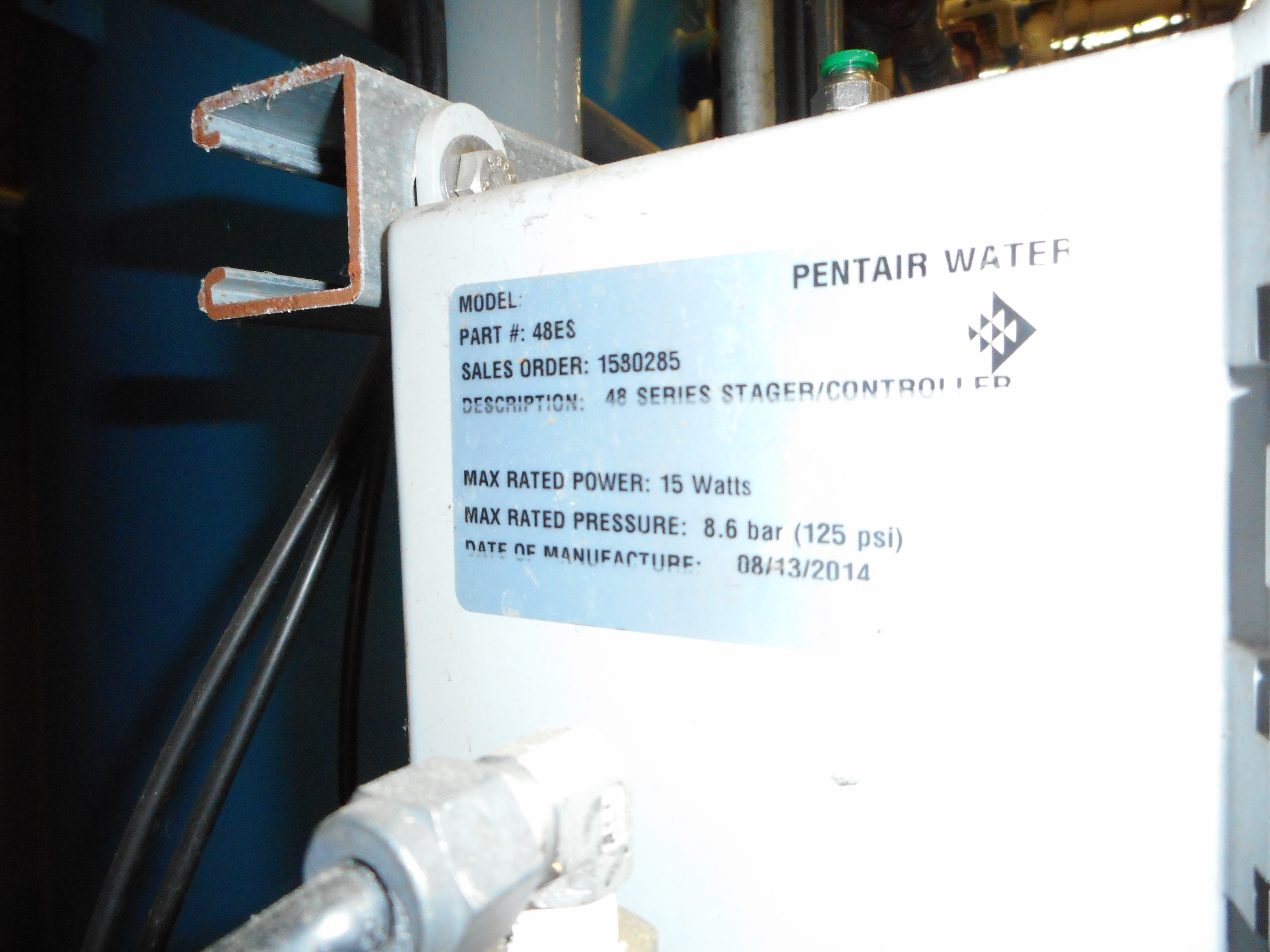Carbon Steel Pentair 48ES Water Treatment - IPP# 233477