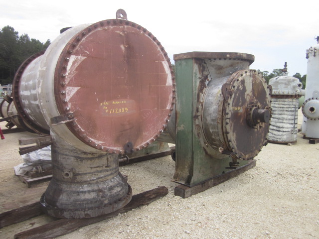  Wiped/Thin Film Evaporator 208.7 kg/h (460 lb/h) Stainless Steel 316 For Sale - IPP# 233690