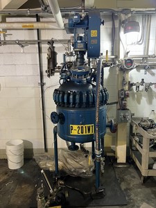  Batch-Type Agitated Reactor 189.3 L (50 gallons) Glasslined For Sale - IPP# 233728