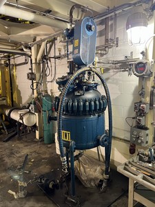  Batch-Type Agitated Reactor 189.3 L (50 gallons) Glasslined For Sale - IPP# 233728