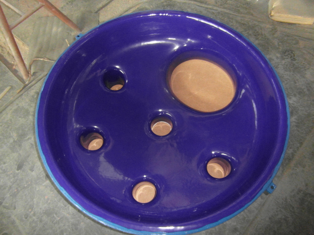 Glasslined DeDietrich 200 gal Main Cover Glass Lined Parts - IPP# 245555