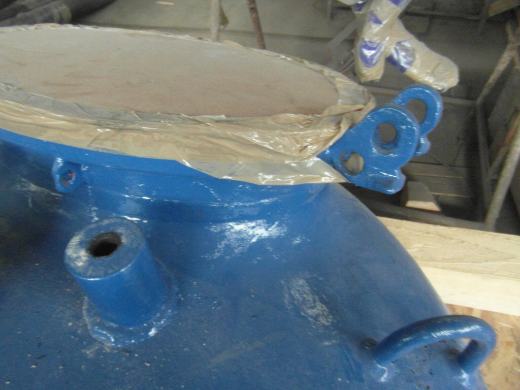 Glasslined DeDietrich 200 gal Main Cover Glass Lined Parts - IPP# 245555