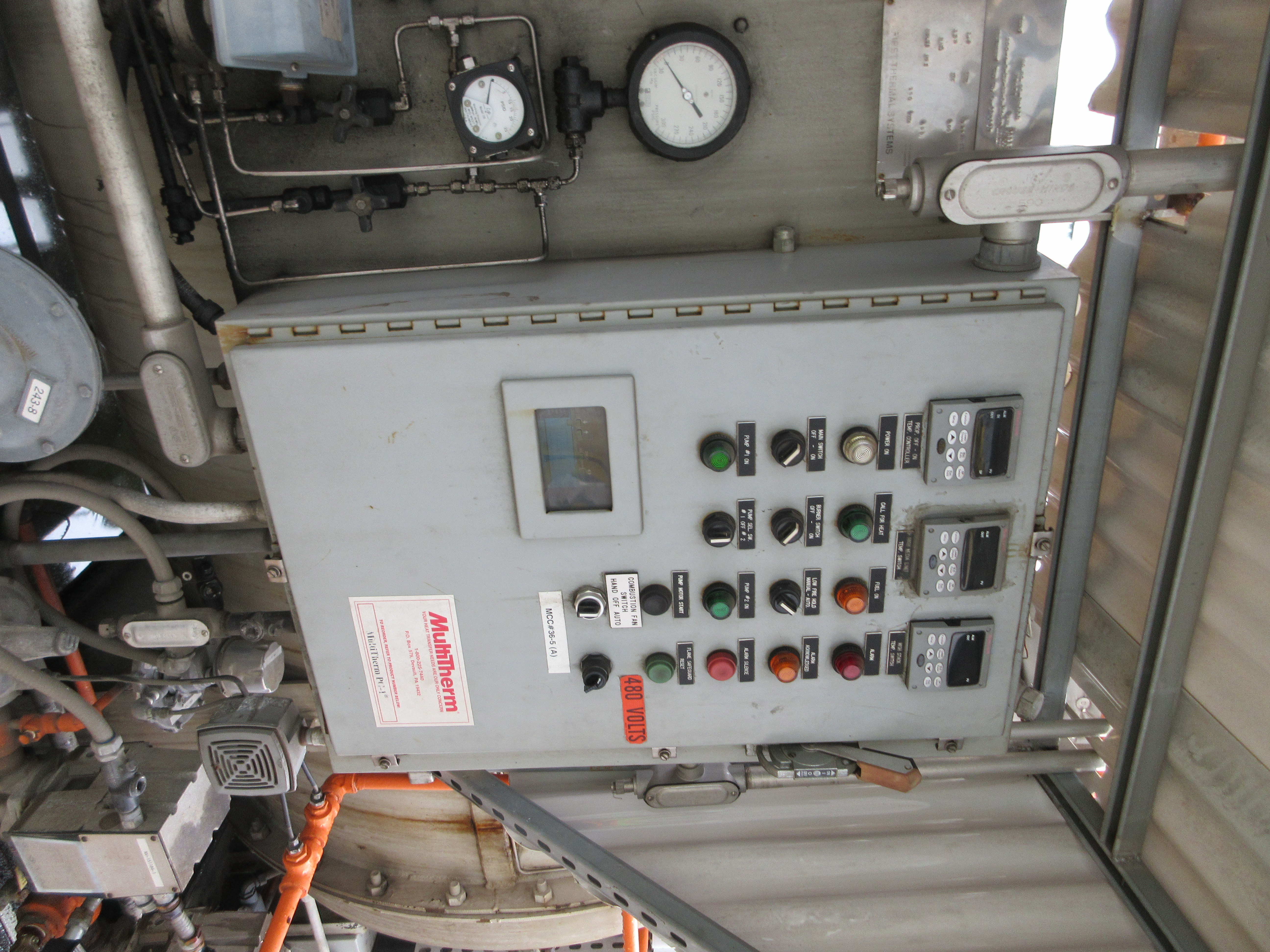 First Thermal Systems 200-4-2-HHC-PF-G-IRI-H4 3.24 mm/BTU Hot Oil Boiler - IPP# 245588