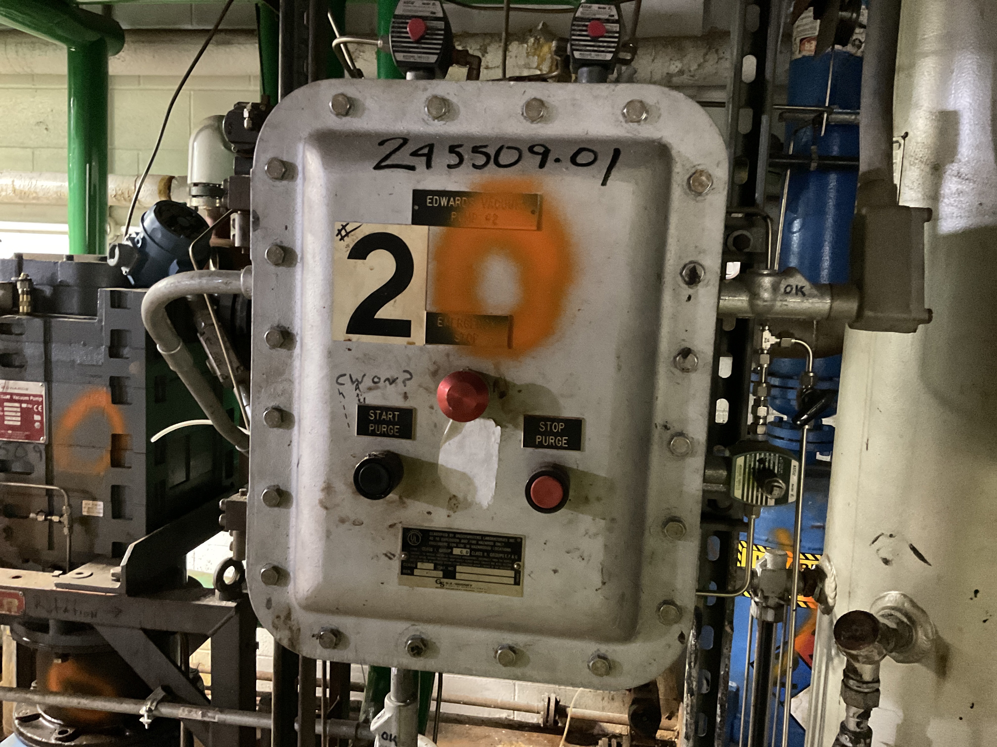   Pump-Vacuum 320 m3/h (188.3 CFM) Carbon Steel For Sale - IPP# 245509