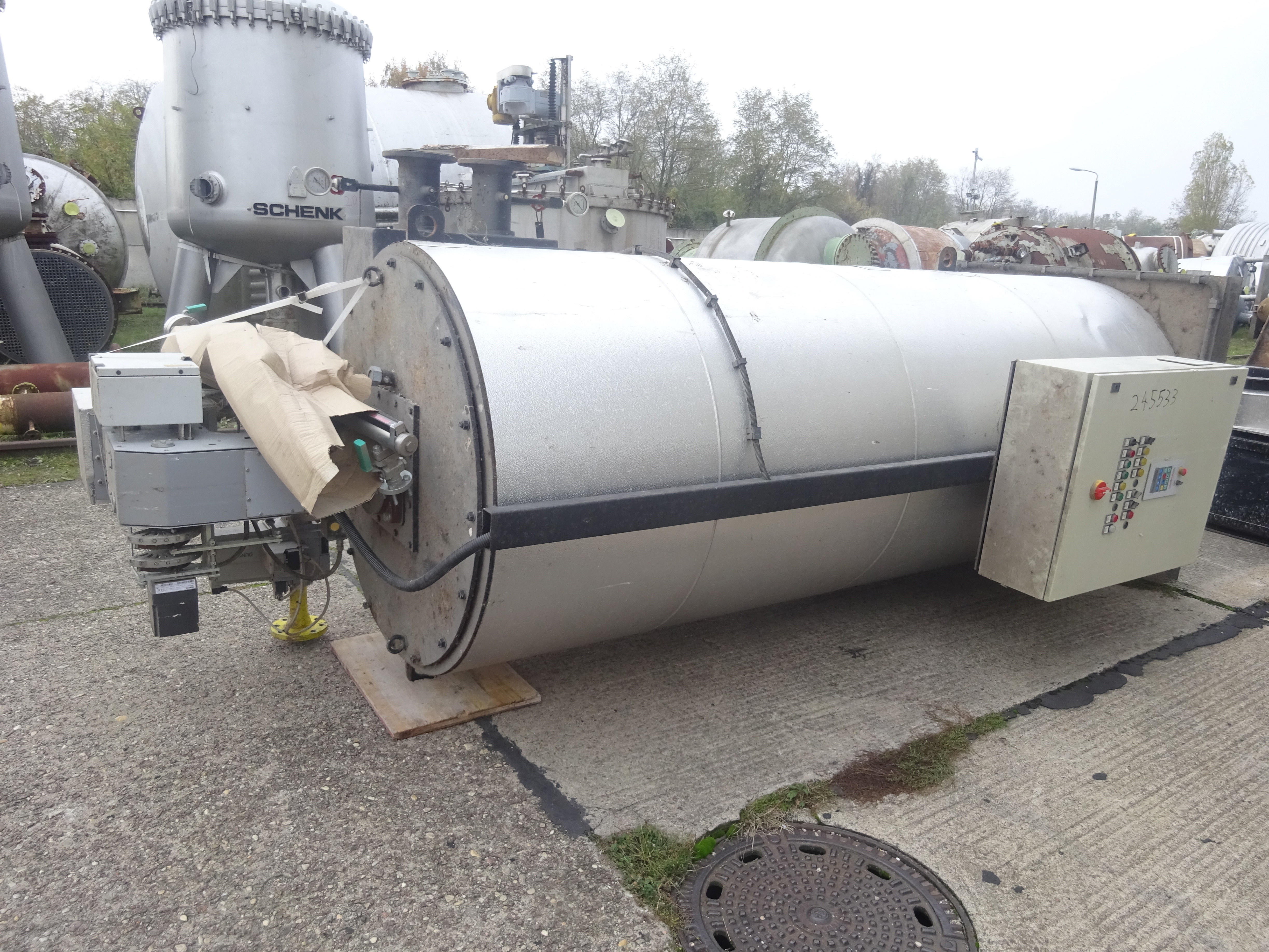 Carbon Steel Euroboilers TH/AR-V1500 Hot Oil Boiler - IPP# 245533