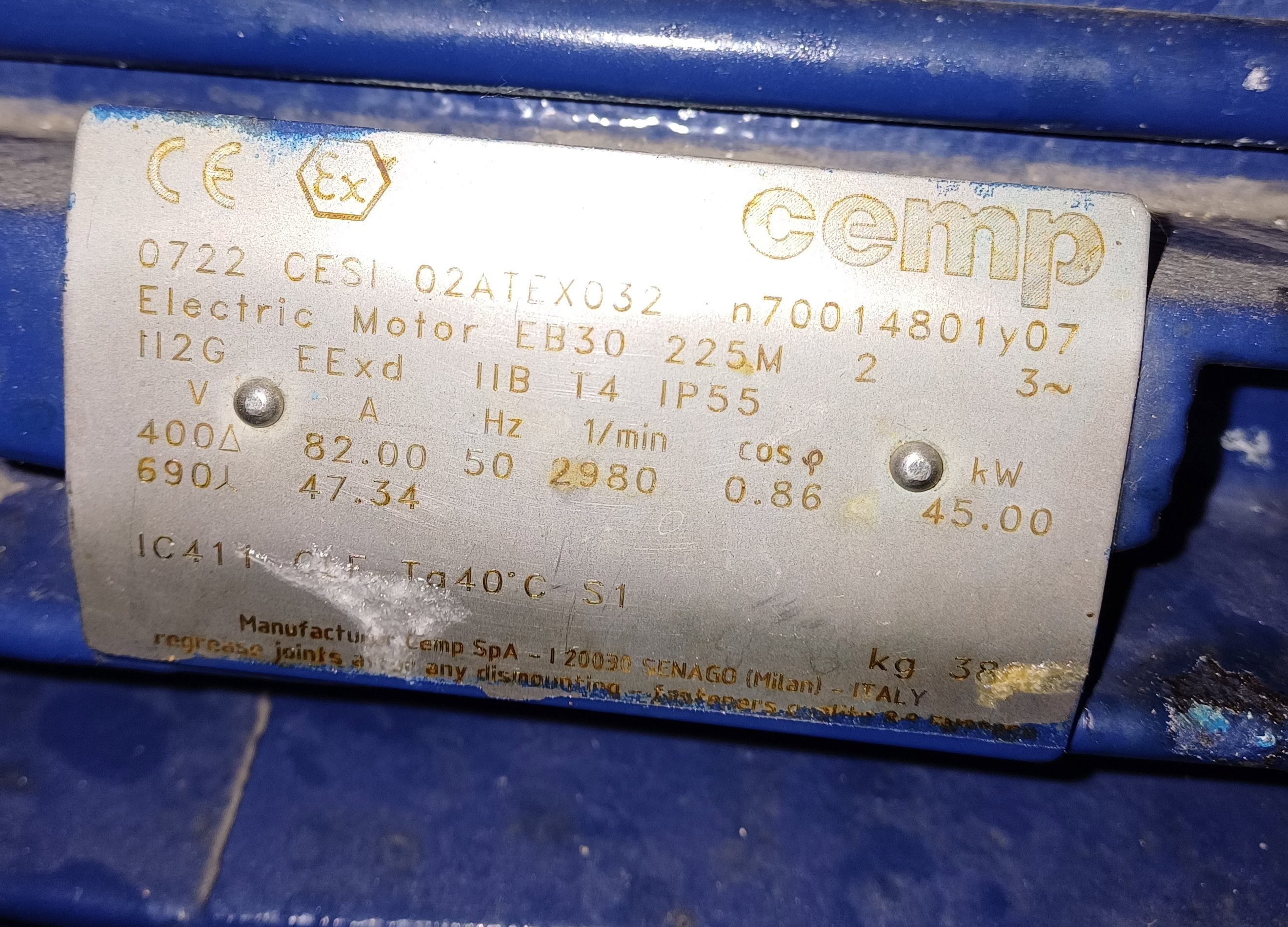   Homogenizer 20,000 L/h (88.1 GPM) Stainless Steel 304 For Sale - IPP# 245833