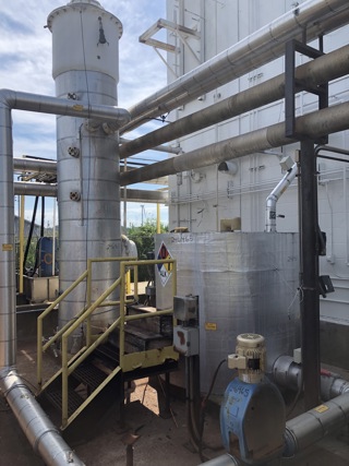 Fiberglass Scrubber
