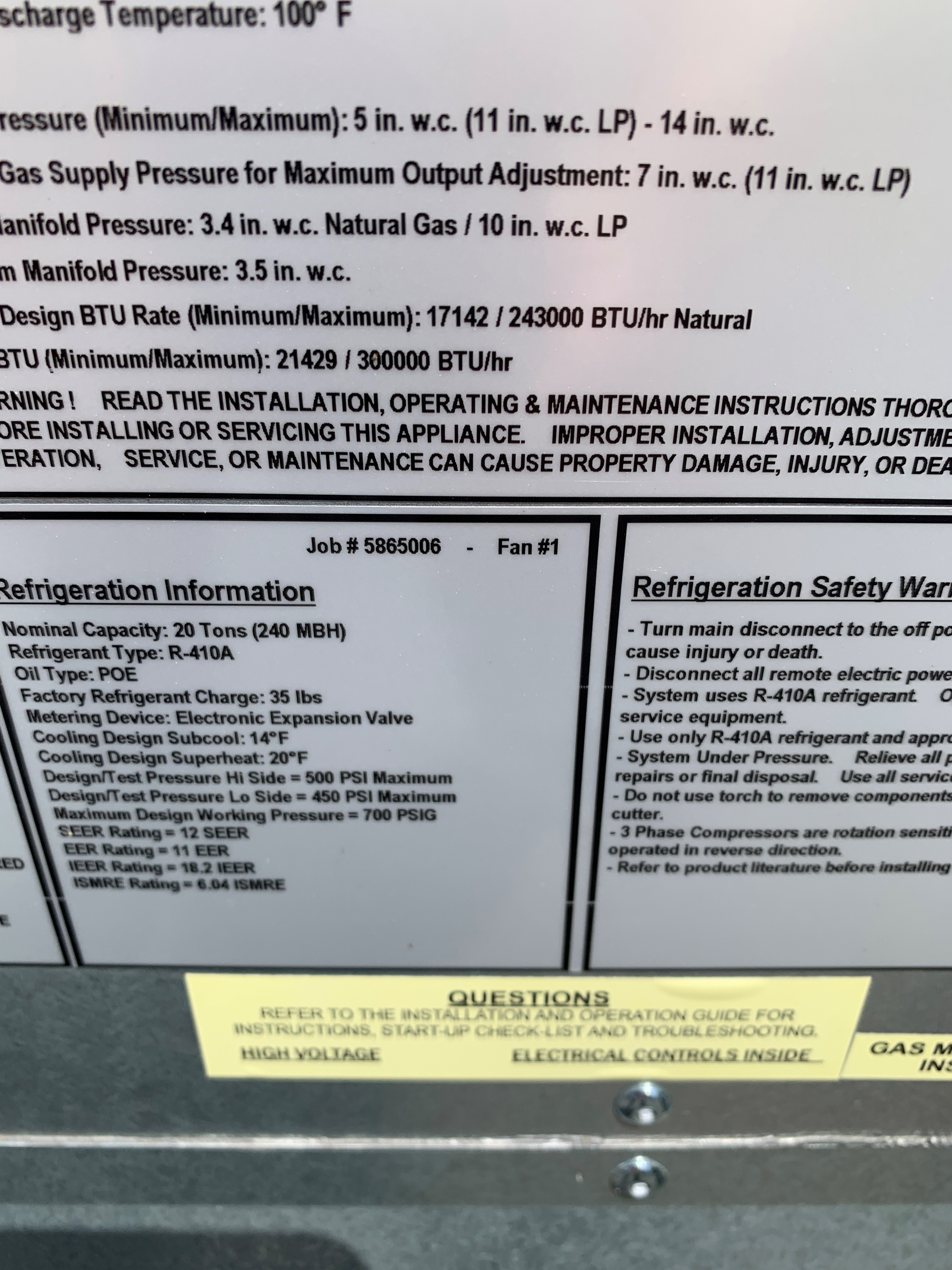 Unused Compressor Chiller 60,479 kcal/h (20 Ref. Ton) Carbon Steel For Sale - IPP# 246471