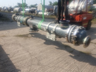 Shell and Tube Heat Exchanger Unused Hexoloy SE (Sintered Silicon Carbide) by DeDietrich