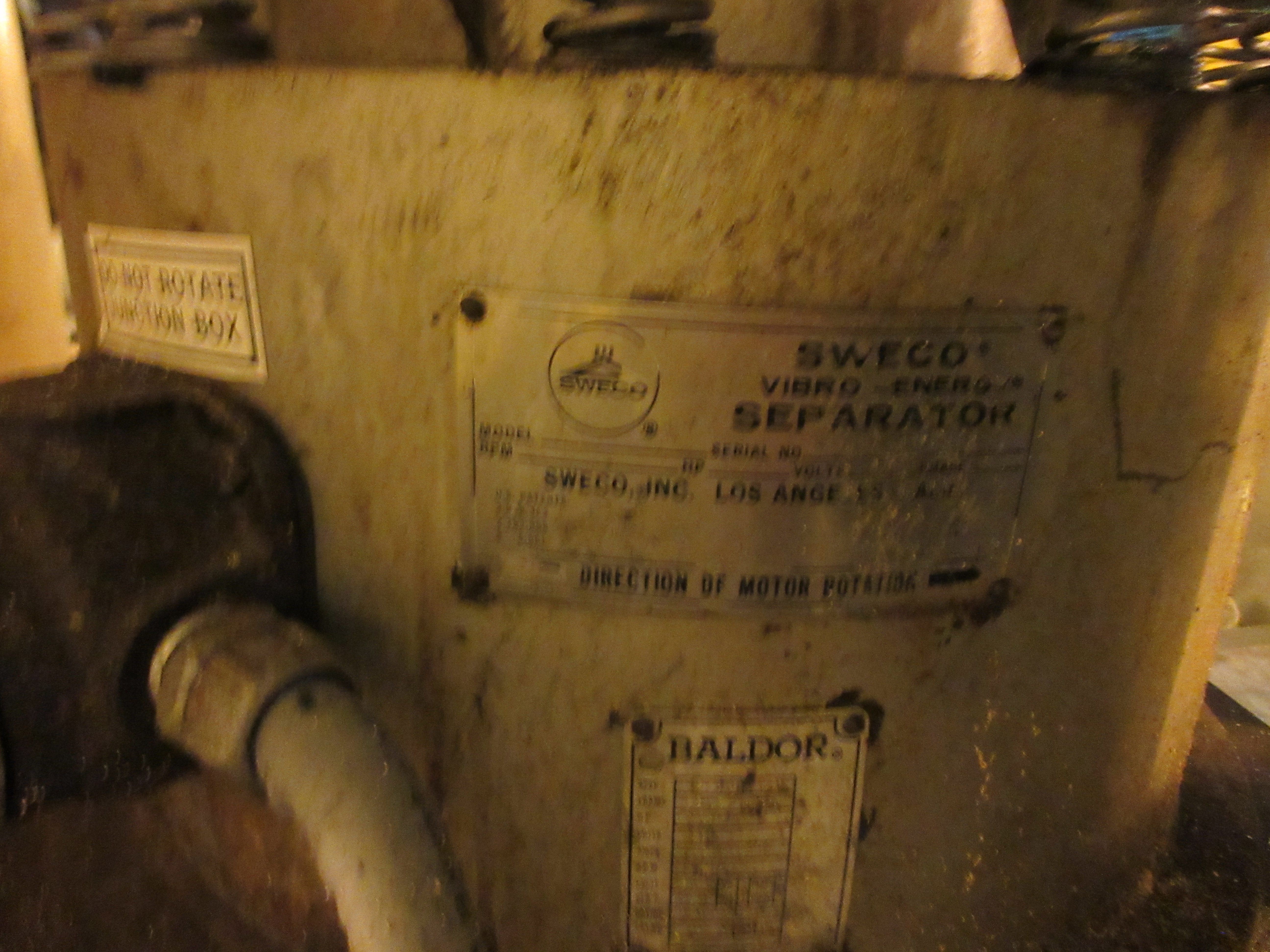  Separators Screener 762 mm (30 in) Stainless Steel 304 For Sale - IPP# 246749