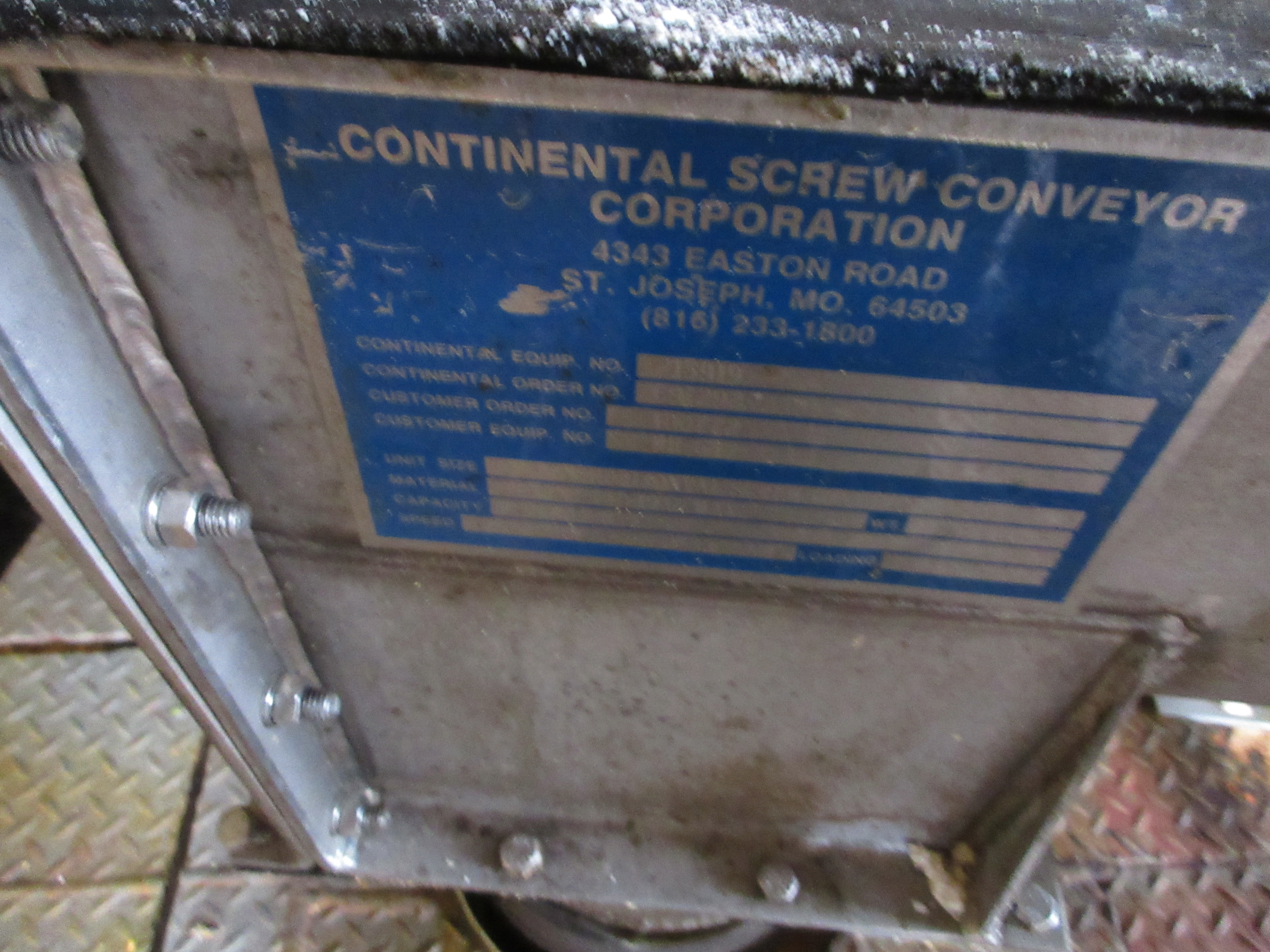  Screw Conveyor 254 mm (10 in) Stainless Steel 304 For Sale - IPP# 246775