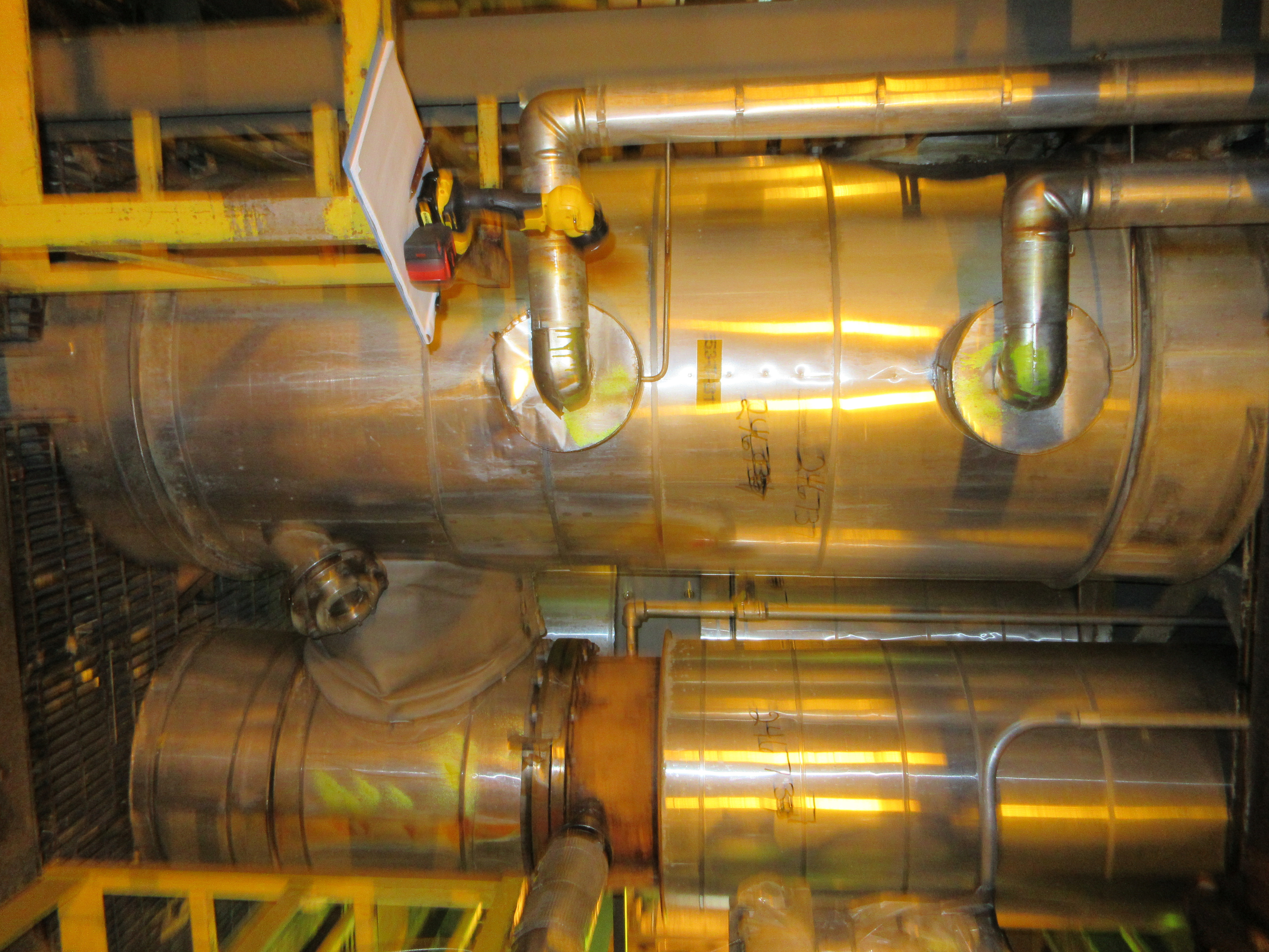 Rising/Falling Film Evaporator Buflovak/Blaw Knox x-320 steam chest Stainless Steel 316 - IPP# 246737