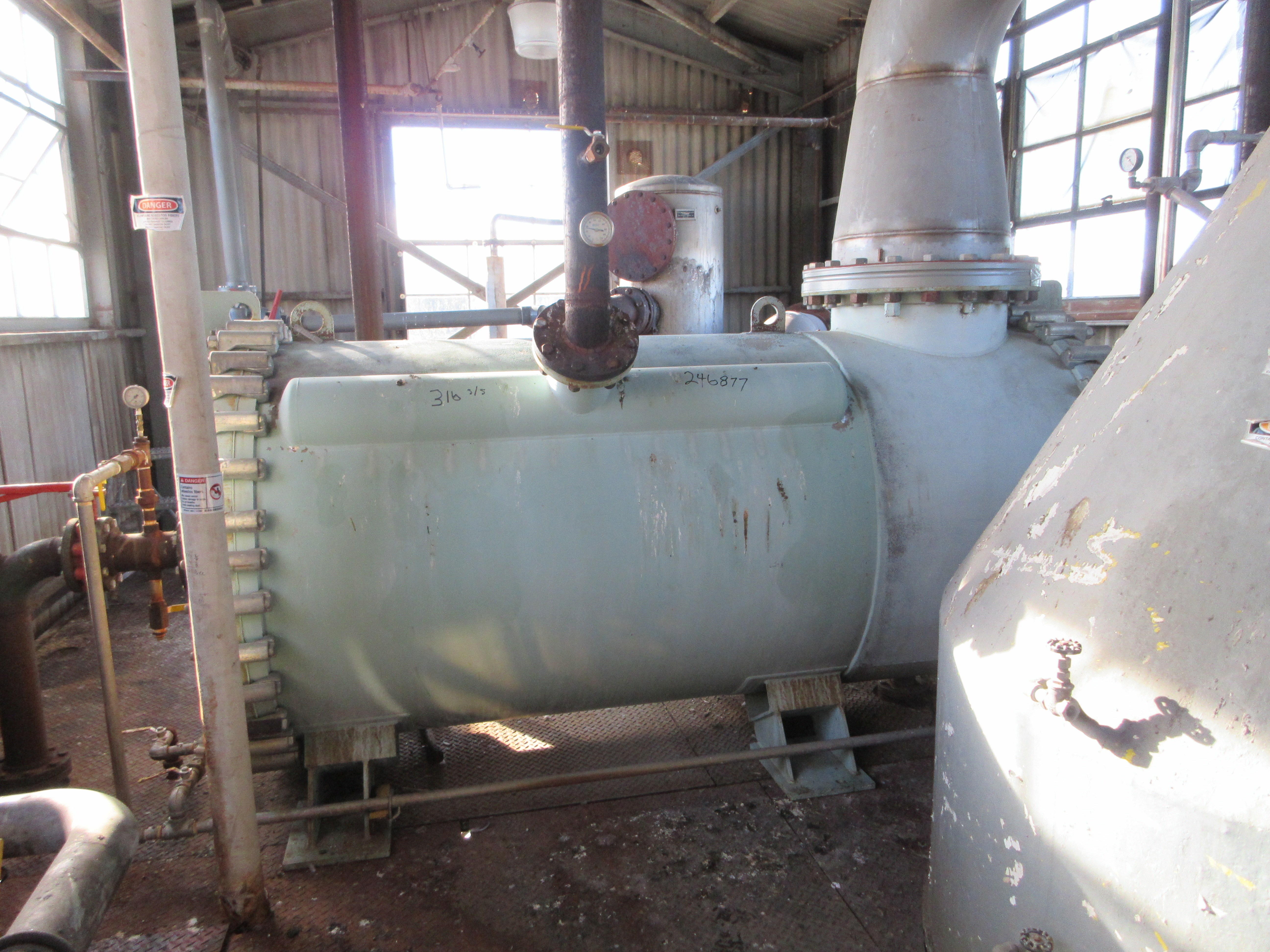 Alfa Laval Spiral Spiral Heat Exchanger Stainless Steel 316 - IPP# 246877