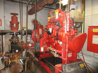 Centrifugal Fire Pump by Allis Chalmers