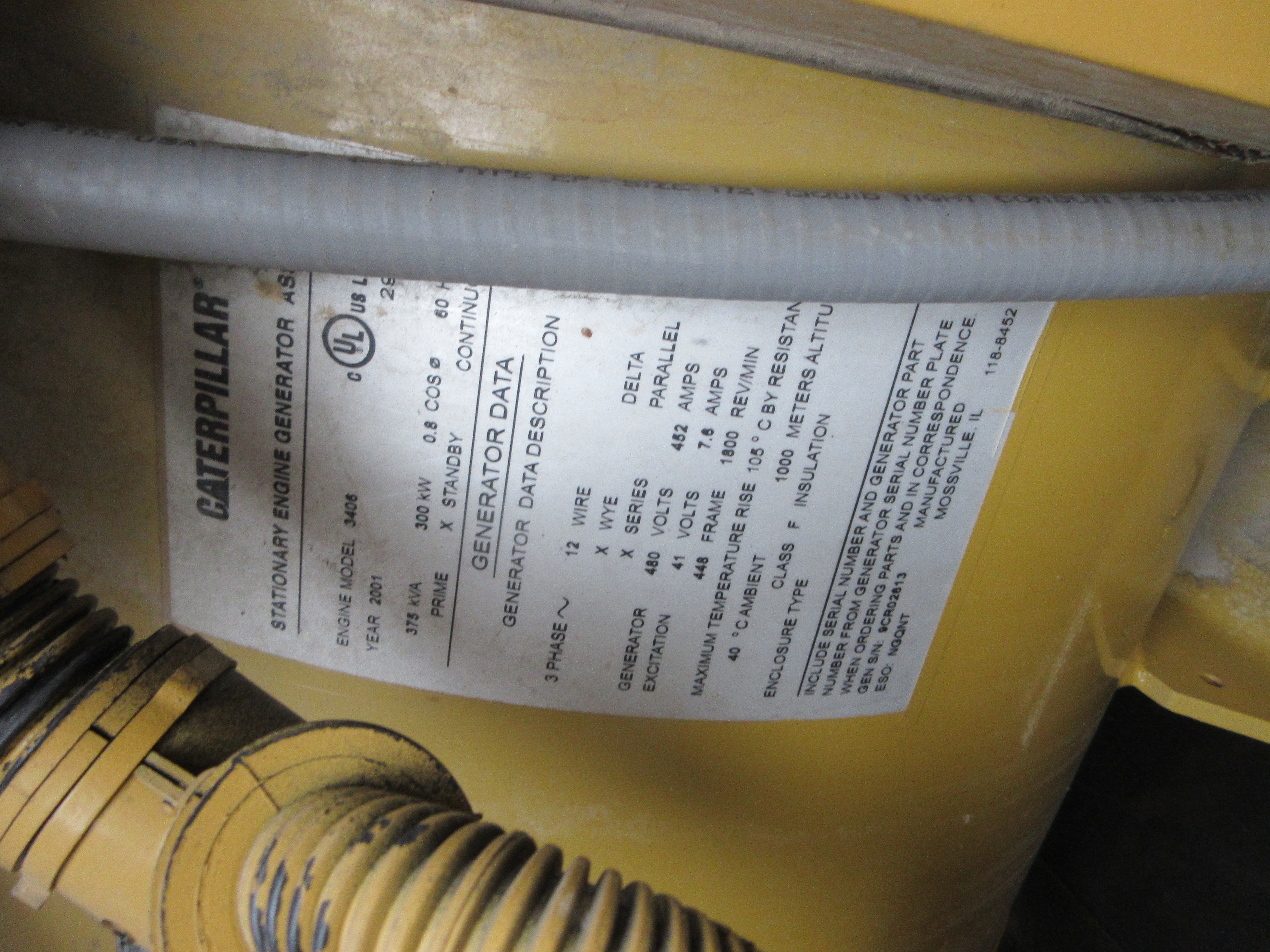Caterpillar Inc XQ200 Power Generator - IPP# 246816