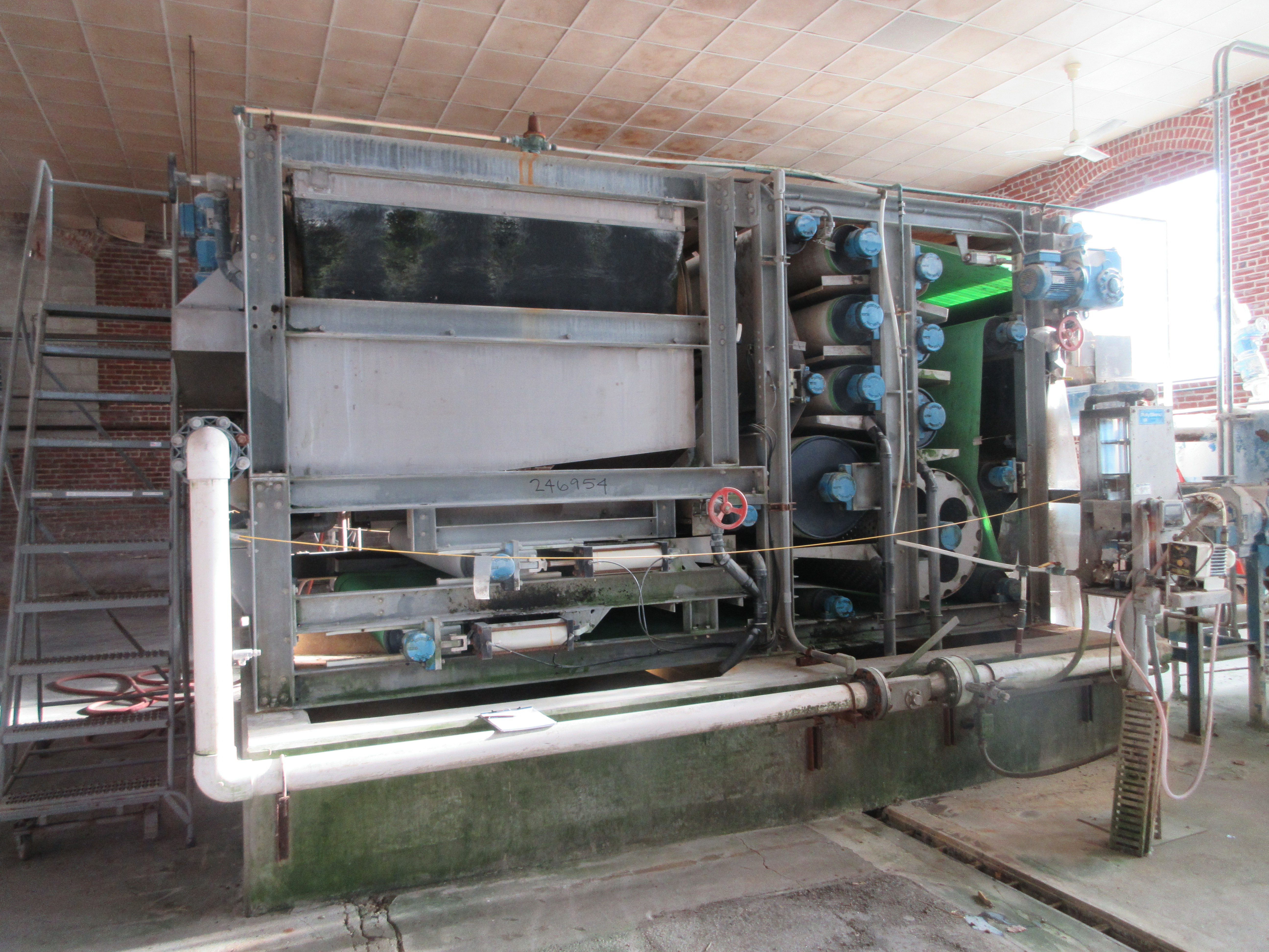  Horizontal Belt Filter 22.5 m² (242 ft²) Carbon Steel For Sale - IPP# 246954