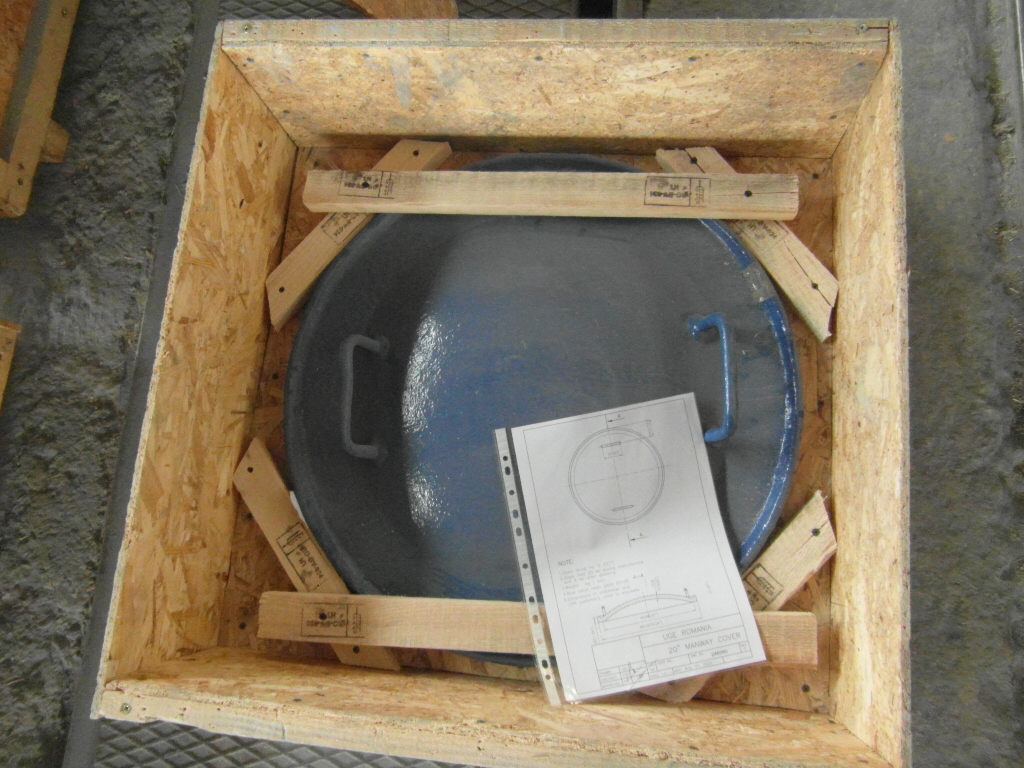 Glasslined  Main Cover Glass Lined Parts - IPP# 246980