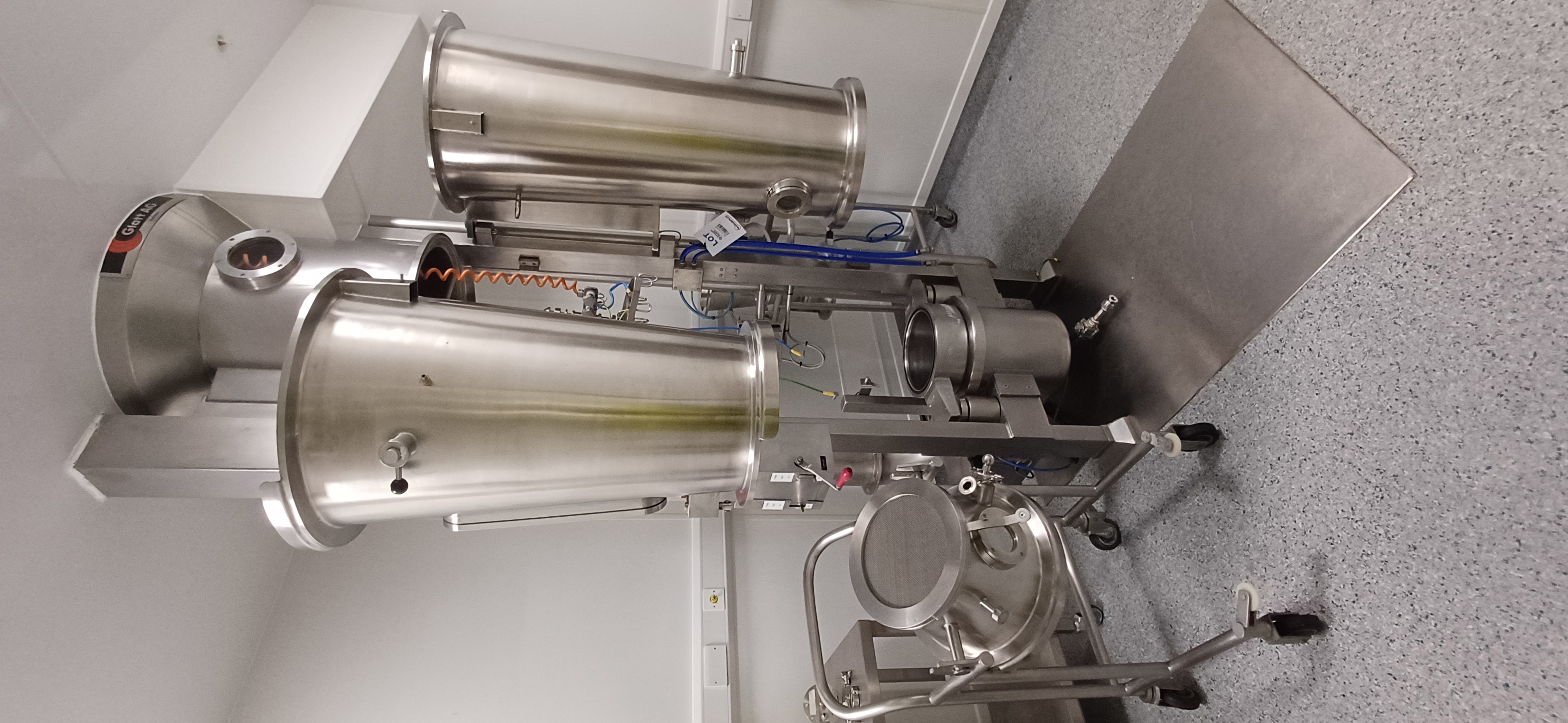 Used Glatt GPCG 5/9 Fluid Bed Dryer / Granulator - IPP# 247057