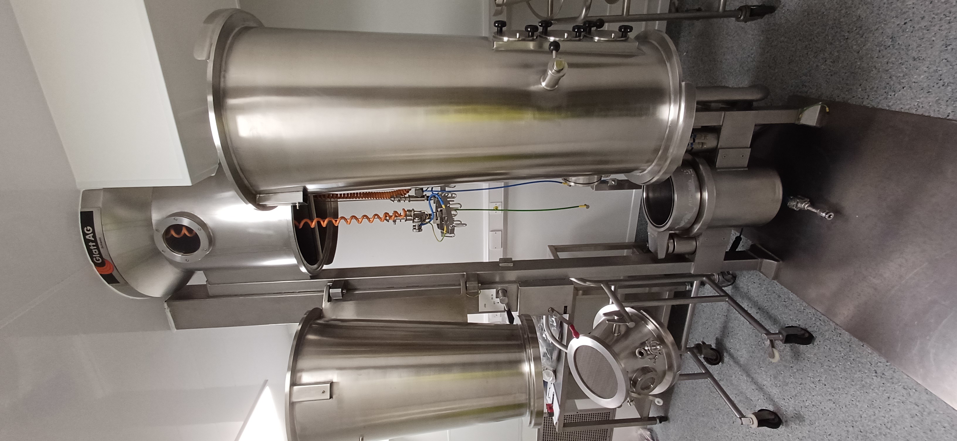 Used Glatt GPCG 5/9 Fluid Bed Dryer / Granulator - IPP# 247057